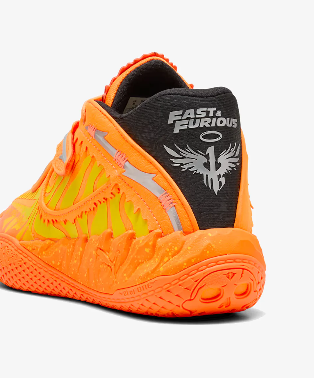 Puma | x FAST & FURIOUS MB.05 LA { ORANGE/YELLOW - Image 5