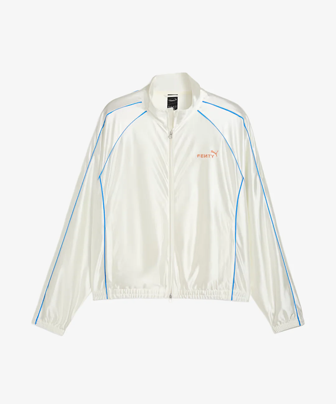 PUMA | x FENTY T7 TRACK JACKET { WARM WHITE - Image 5