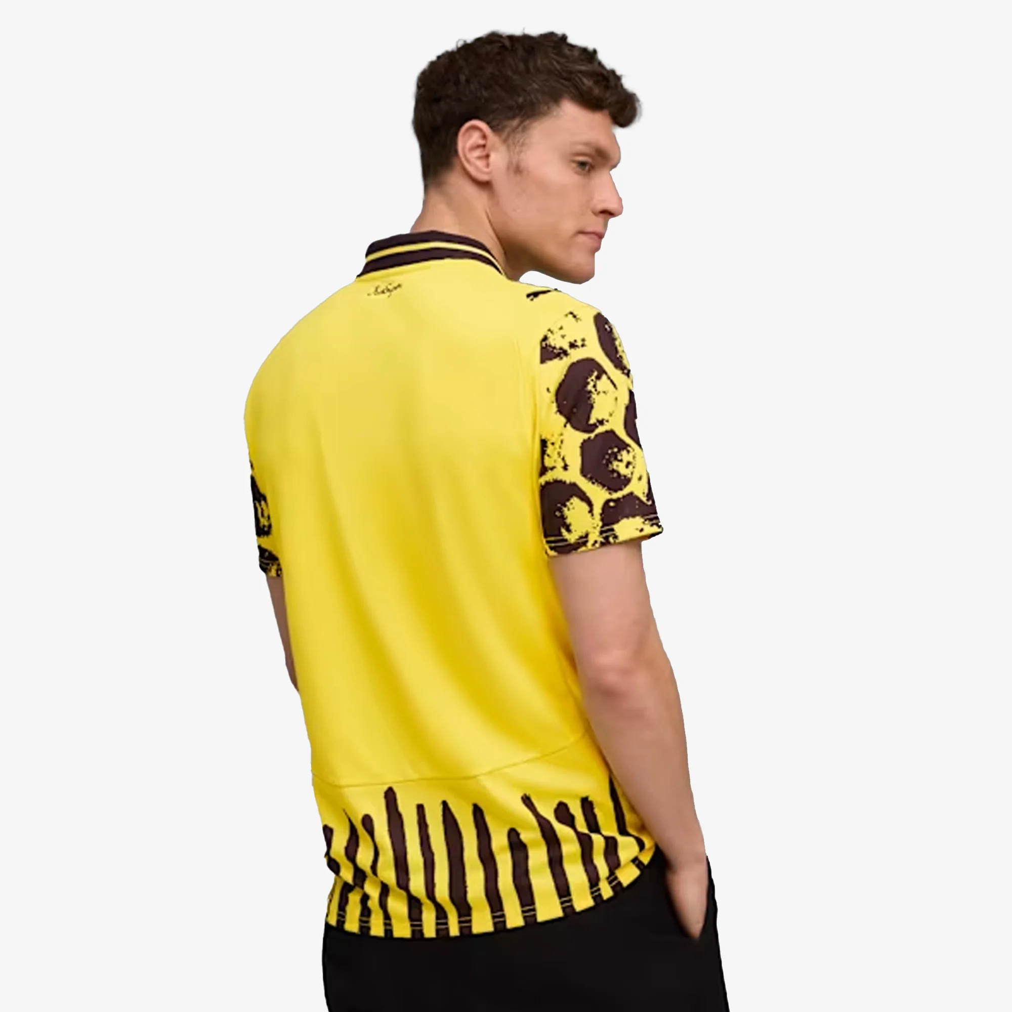 PUMA | X KIDSUPER BVB REPLICA JERSEY { YELLOW/PUMA BLACK - Image 2