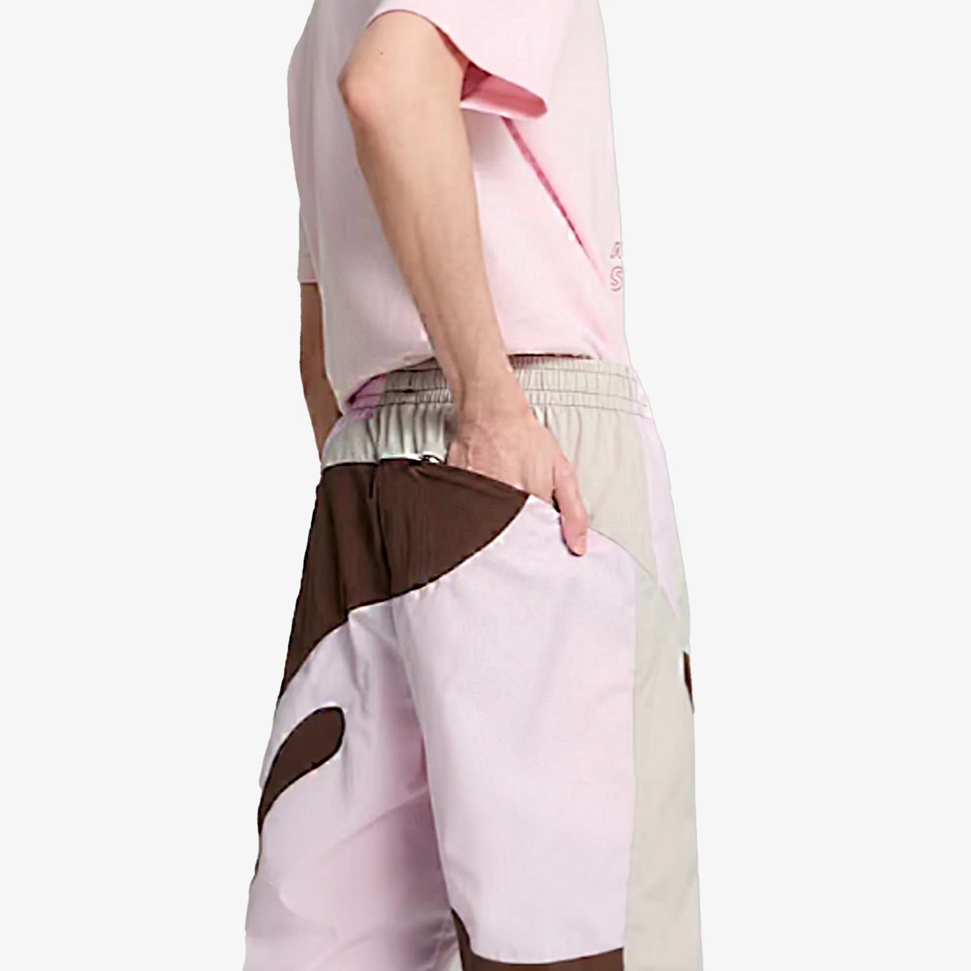 PUMA | x KIDSUPER CELLERATOR RELAXED FIT PANTS { BROWN - Image 6
