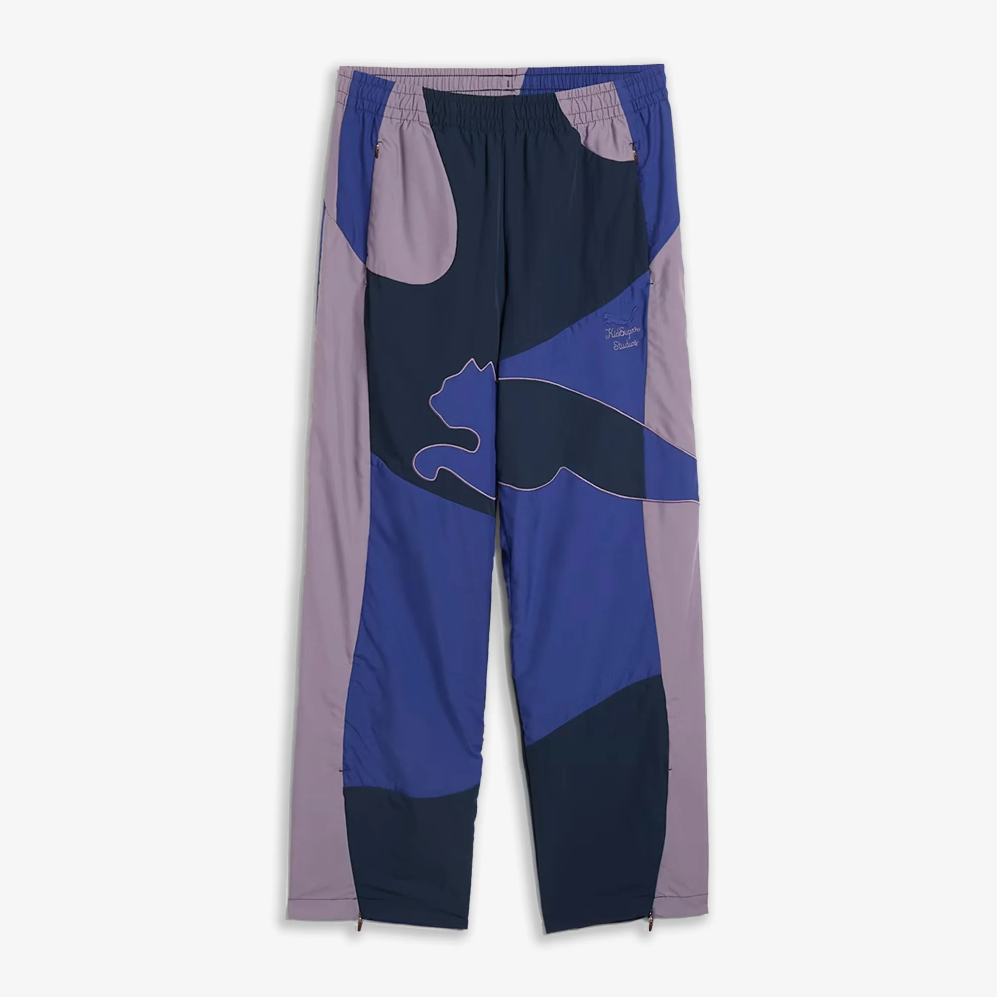 PUMA | x KIDSUPER CELLERATOR RELAXED FIT PANTS { LAPIS LAZULI - Image 3