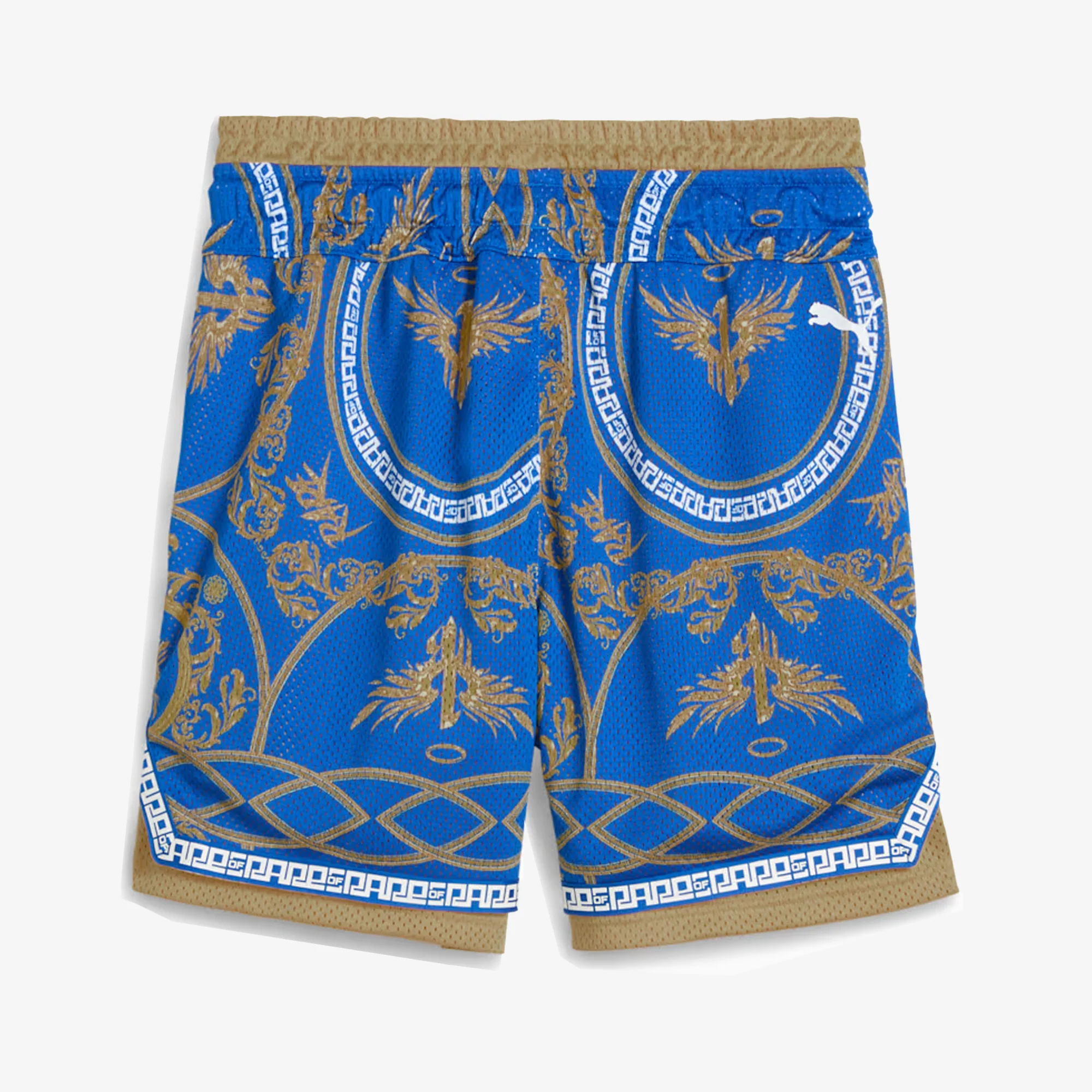 PUMA | X LAMELO BALL GOLDEN CHILD SHORTS { BLUE - Image 4