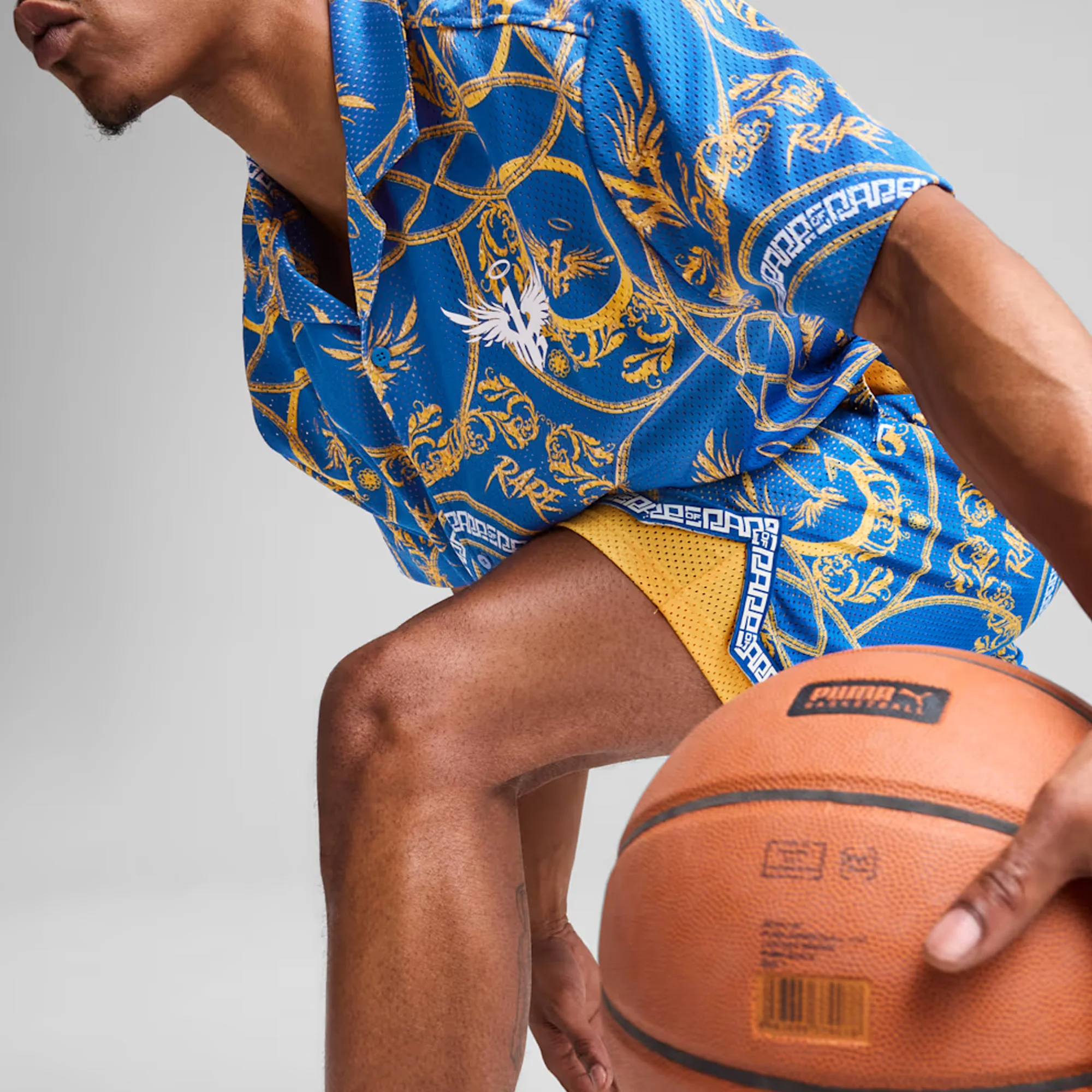 PUMA | X LAMELO BALL GOLDEN CHILD SHORTS { BLUE - Image 6
