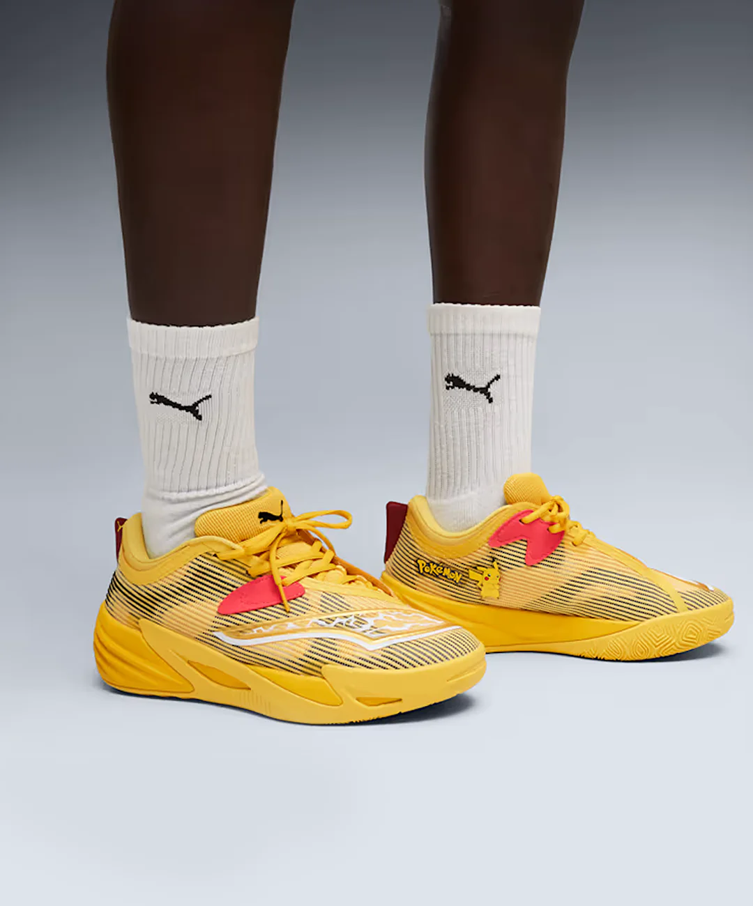 PUMA | X POKÉMON ALL-PRO NITRO™ 2 PIKACHU { SUN RAY YELLOW/RED GLAMOUR - Image 2