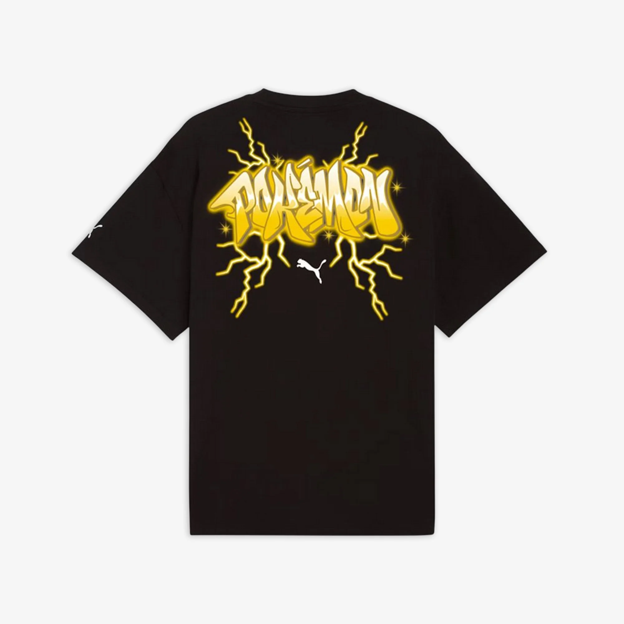PUMA | x POKÉMON PIKACHU { PUMA BLACK - Image 2