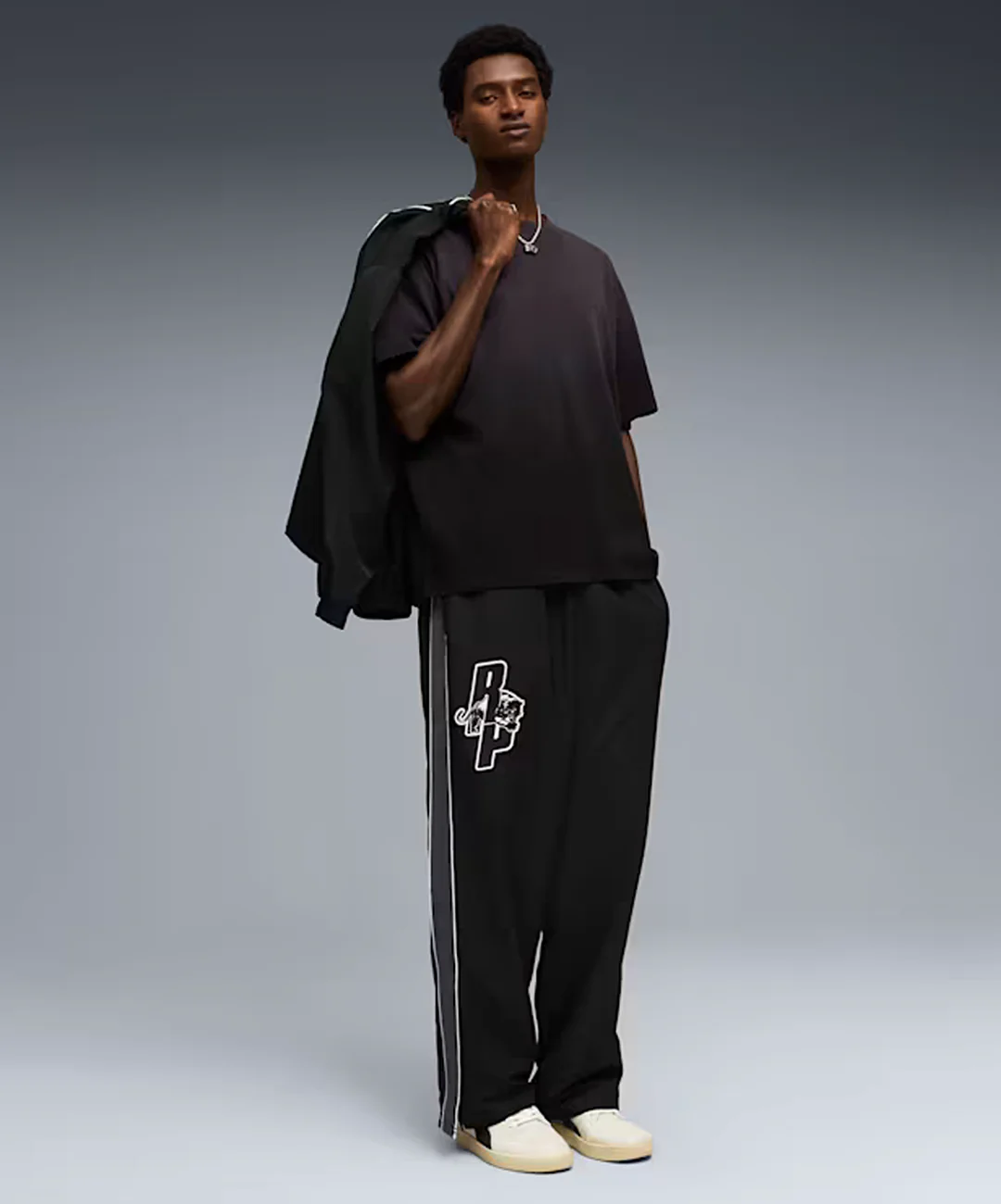 PUMA | x REPRESENT OVERSIZED TEE { BLACK - Image 5