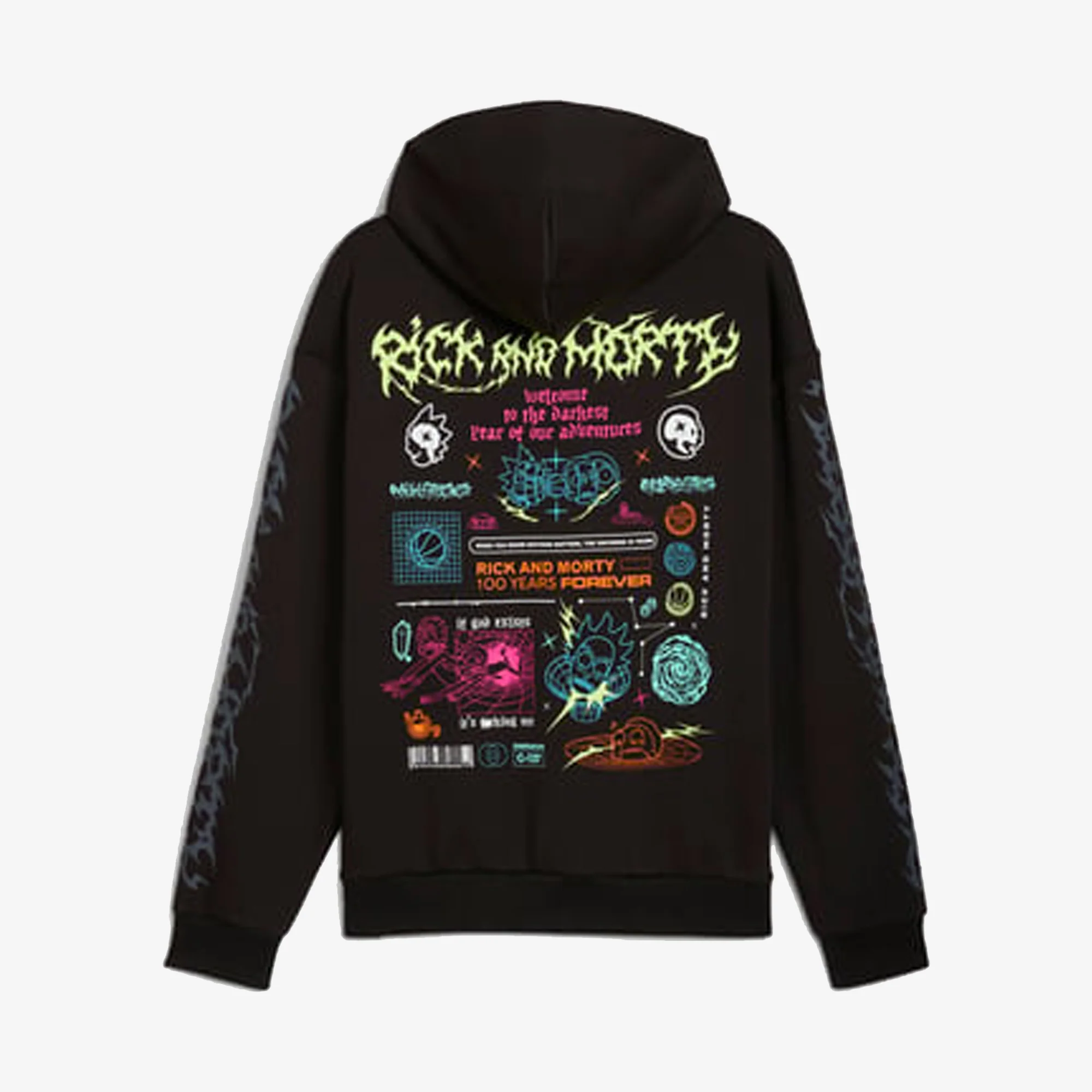 PUMA | x RICK AND MORTY { PUMA BLACK - Image 5