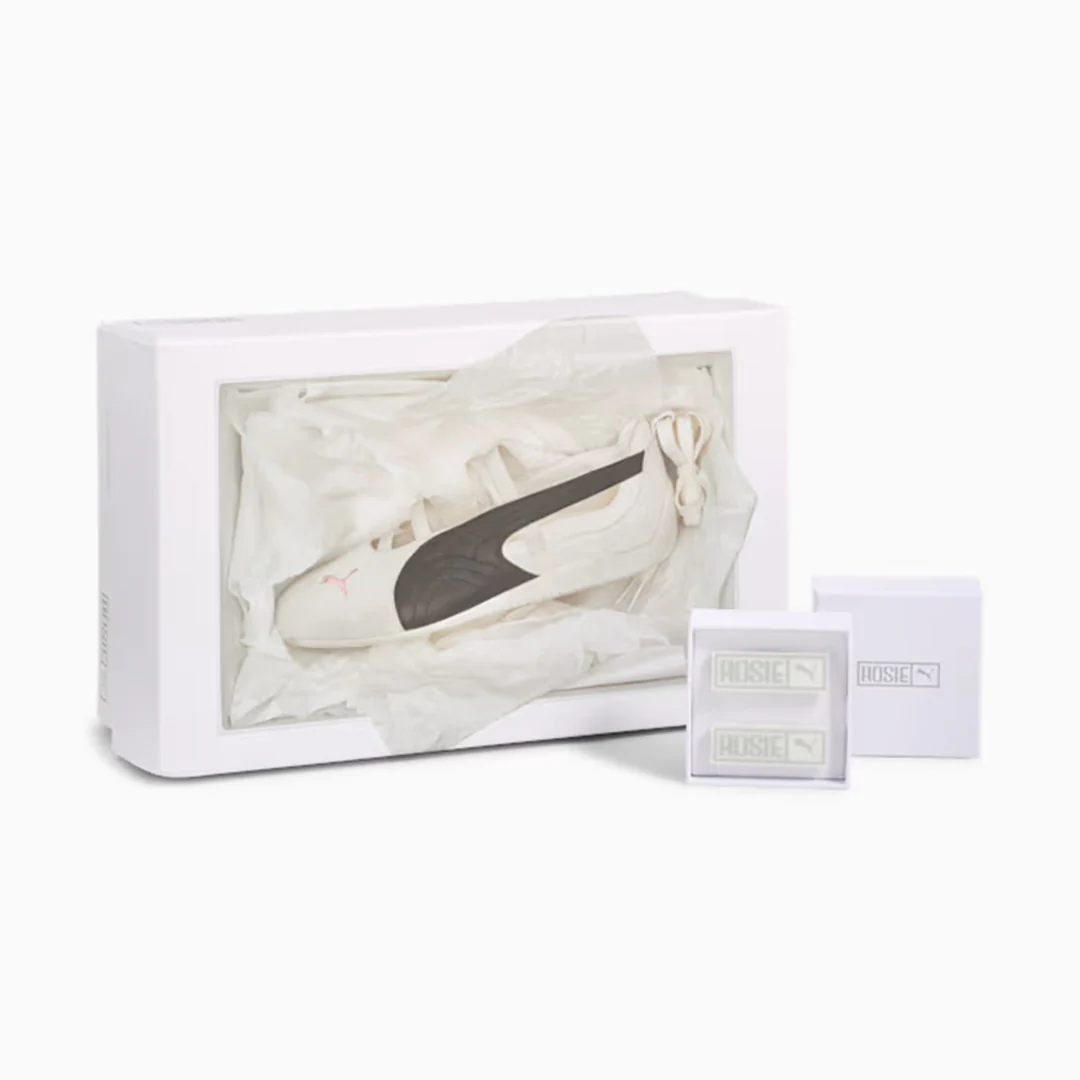 PUMA | x ROSÉ SPEEDCAT BALLET { WARM WHITE-BLACK-FROSTY PINK - Image 2