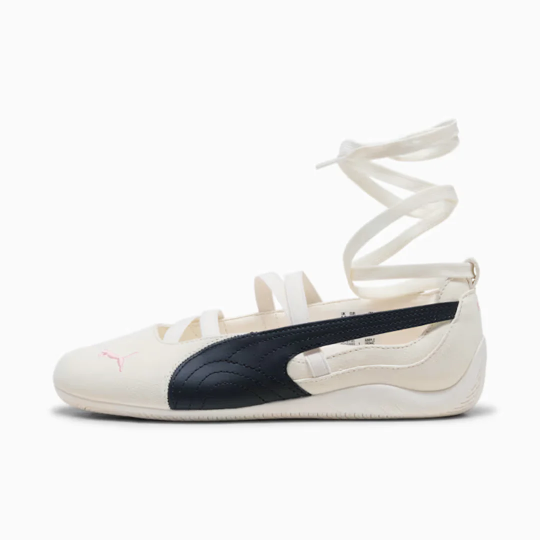 PUMA | x ROSÉ SPEEDCAT BALLET { WARM WHITE-BLACK-FROSTY PINK - Image 3