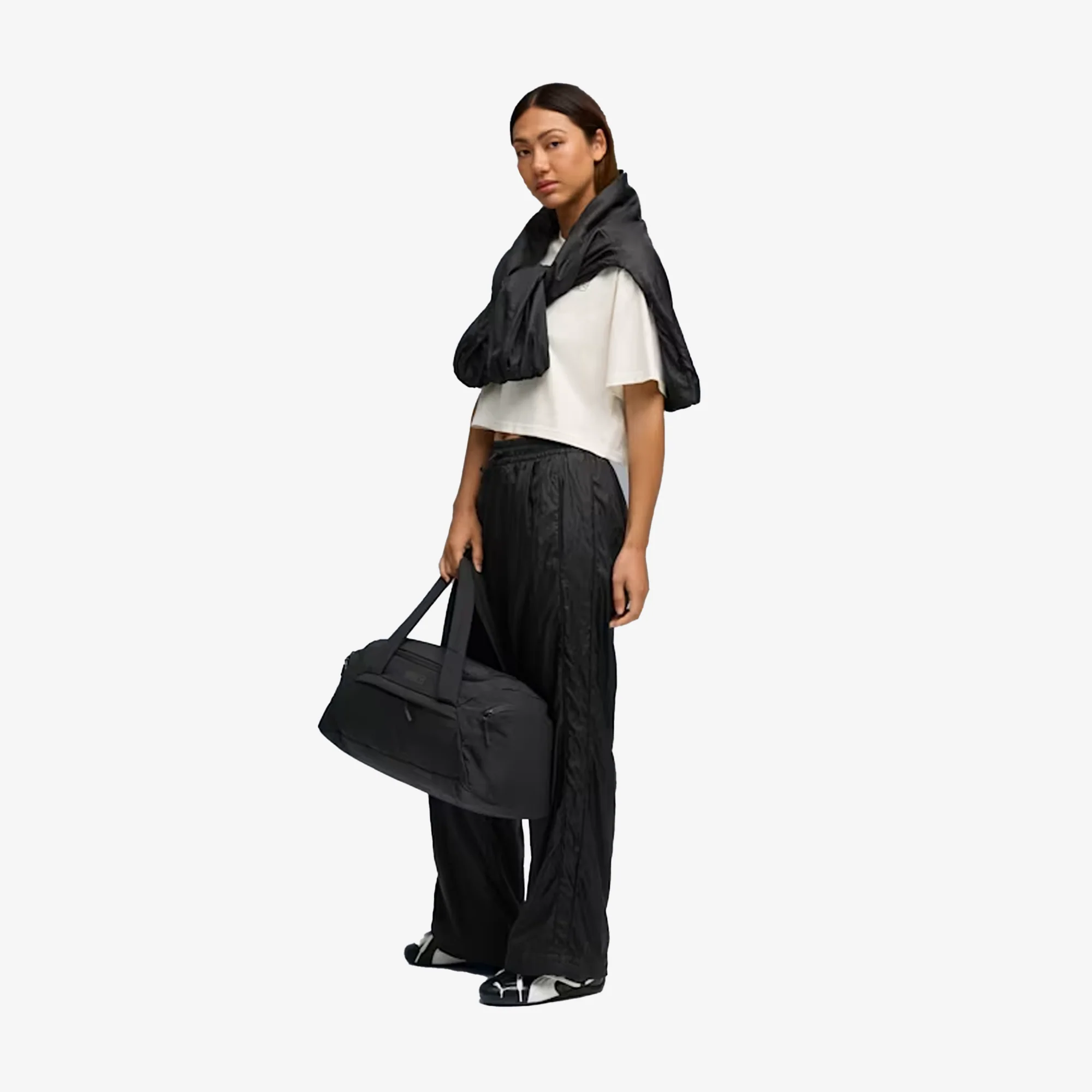 Puma | x ROSÉ T7 TRACK PANTS { BLACK - Image 7