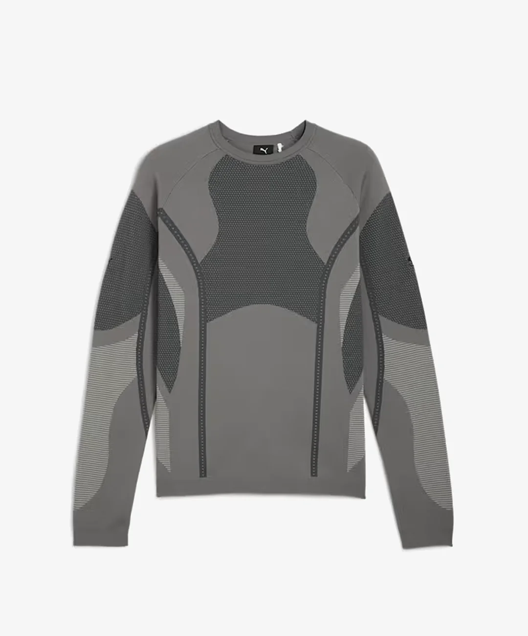 PUMA | x SAN SAN GEAR KNIT SWEATER { COOL MID GRAY - Image 5
