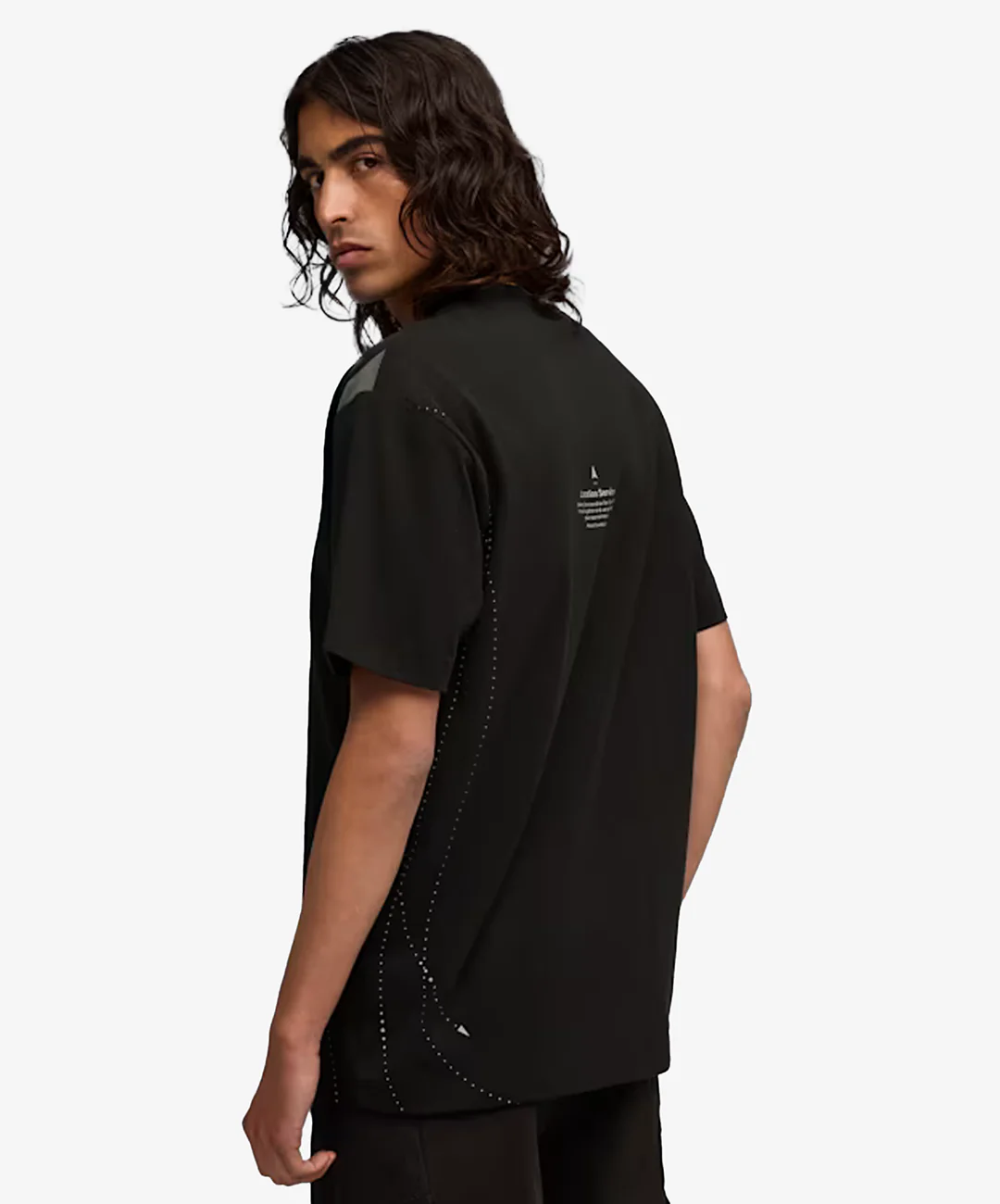 PUMA | x SAN SAN GEAR RELAXED COTTON TEE { BLACK - Image 2