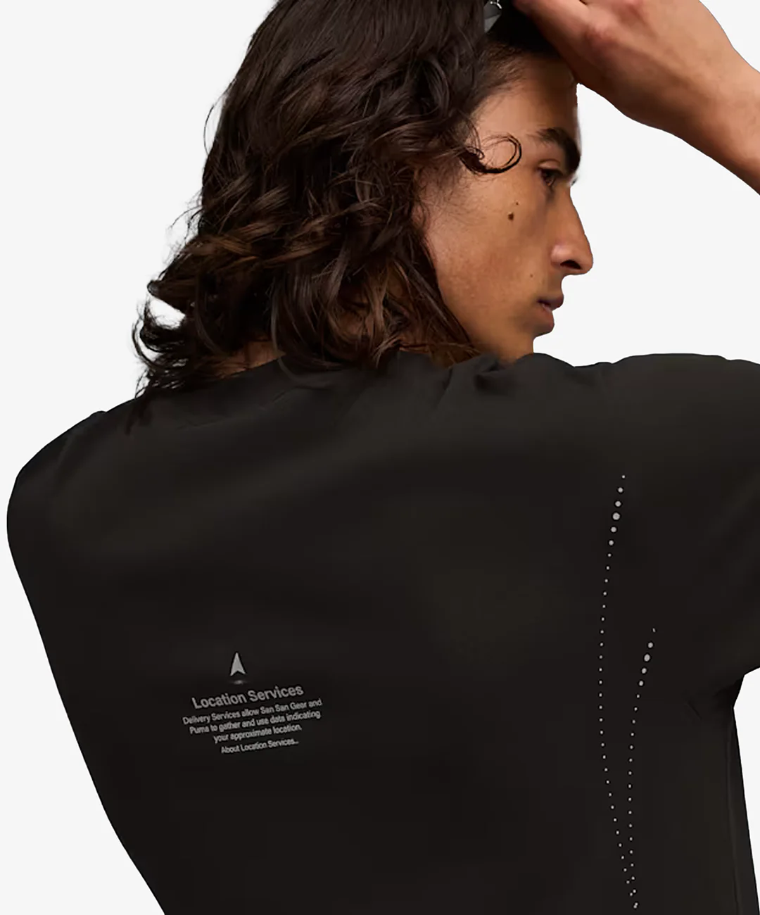 PUMA | x SAN SAN GEAR RELAXED COTTON TEE { BLACK - Image 4