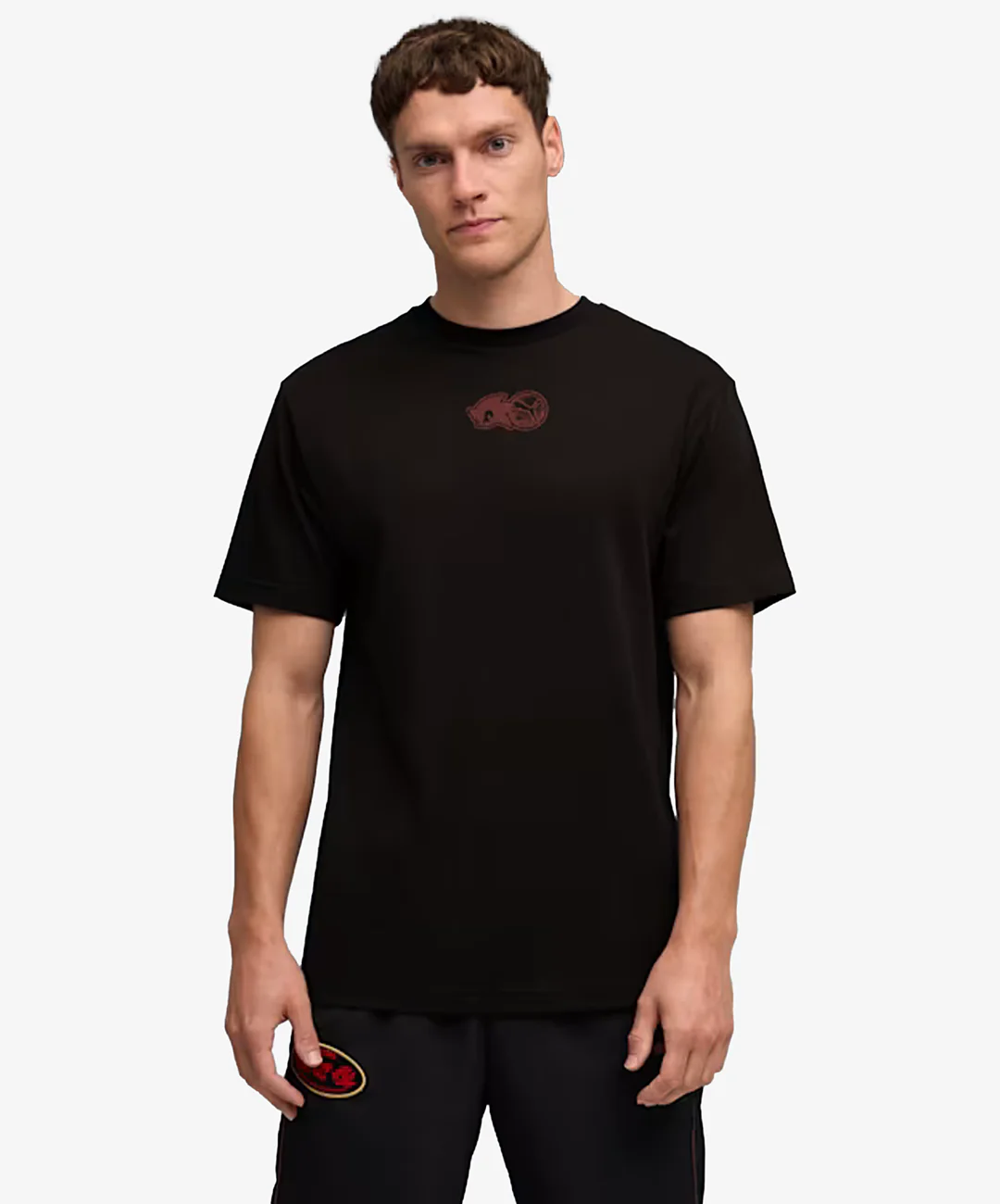 PUMA | x SONIC GRAPHIC TEE { PUMA BLACK - Image 2