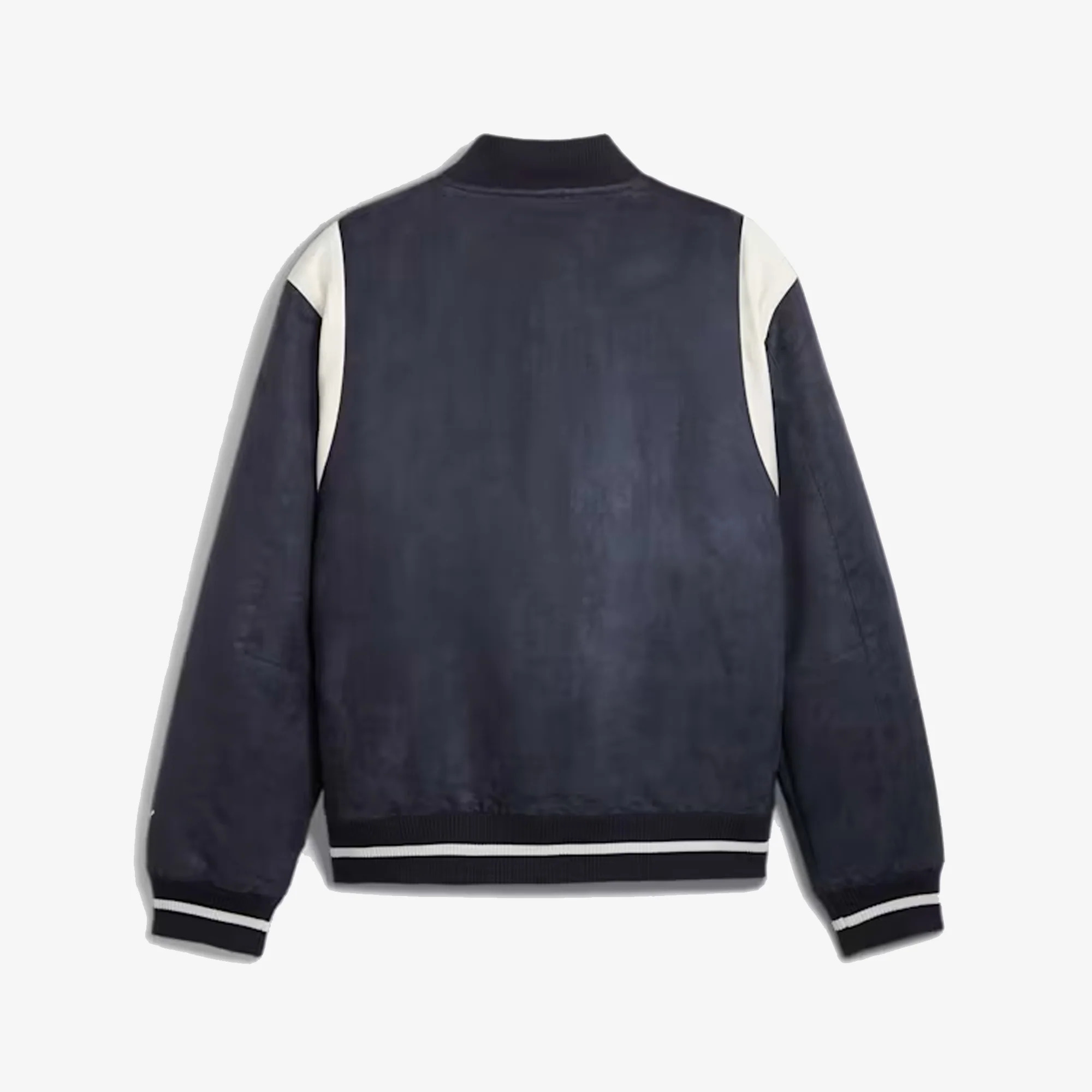 Puma | PUMA x STAPLE VARSITY JACKET  { NEW NAVY - Image 2