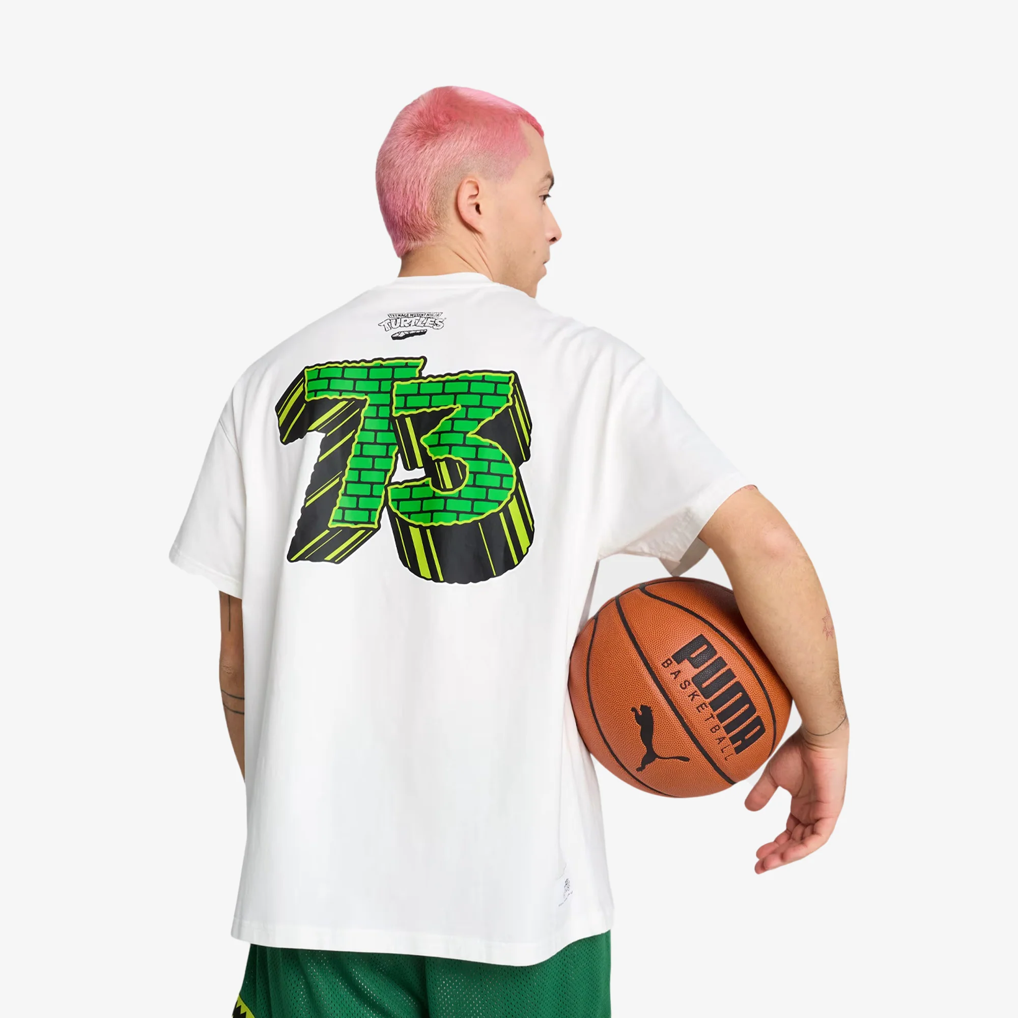 PUMA | x TMNT TEE { WHITE - Image 4