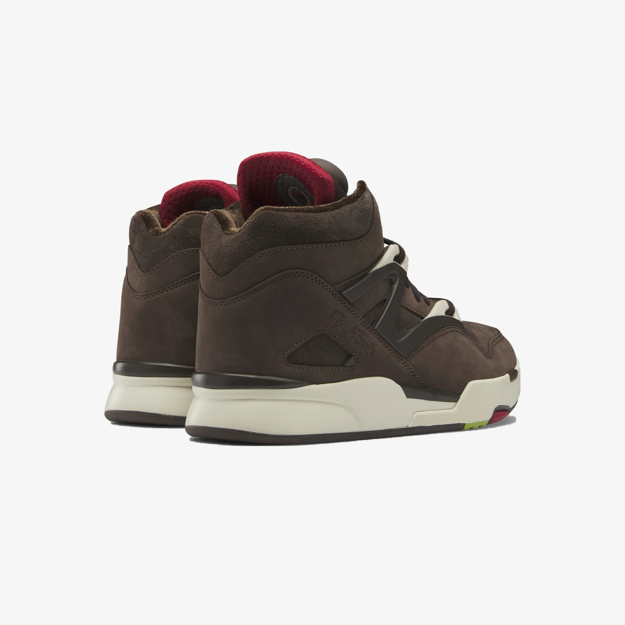 Reebok | PUMP OMNI ZONE { GRIZZLY BROWN/DARK BROWN - Image 3