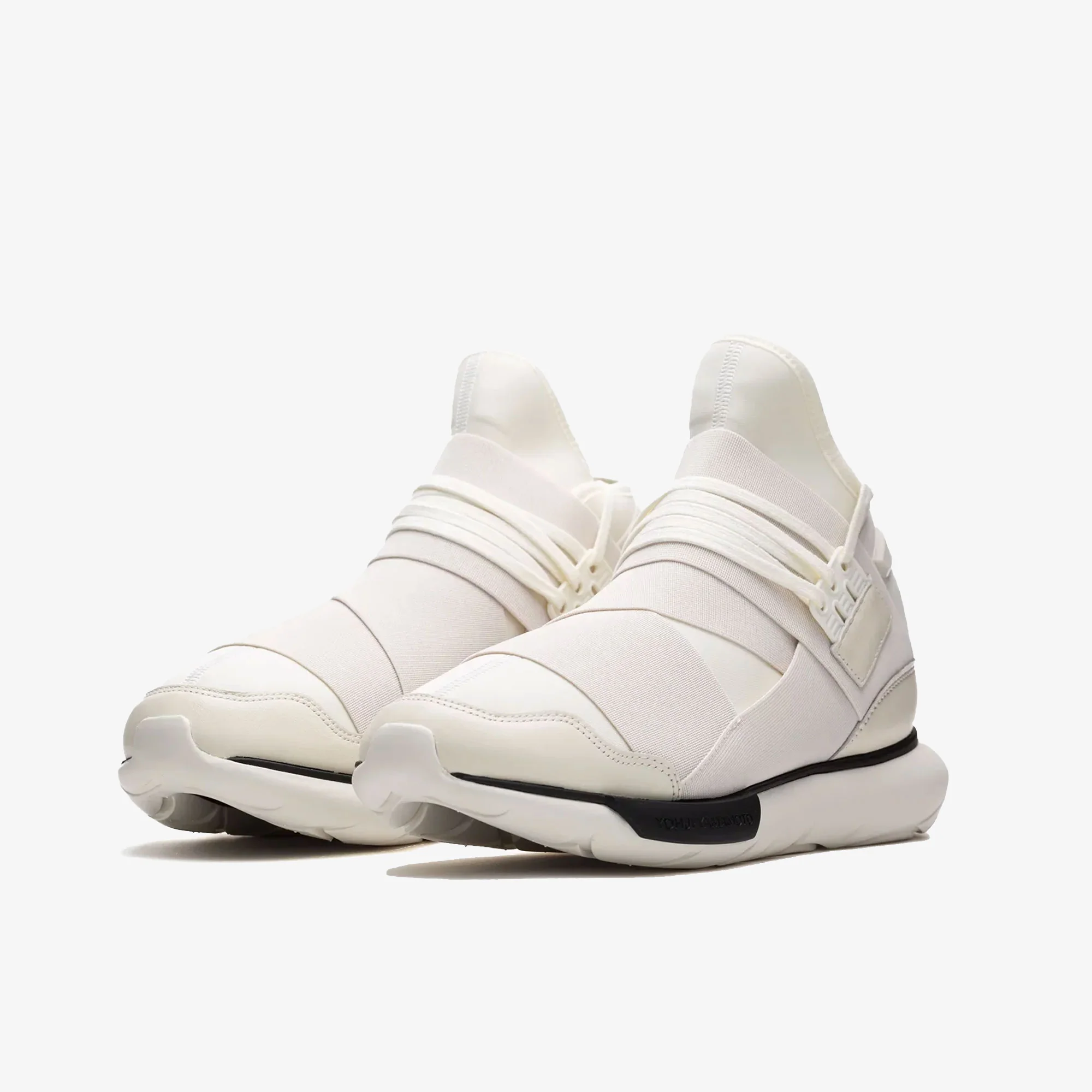 Y-3 | QASA  { OFF WHITE/CREAM WHITE/BLACK - Image 2