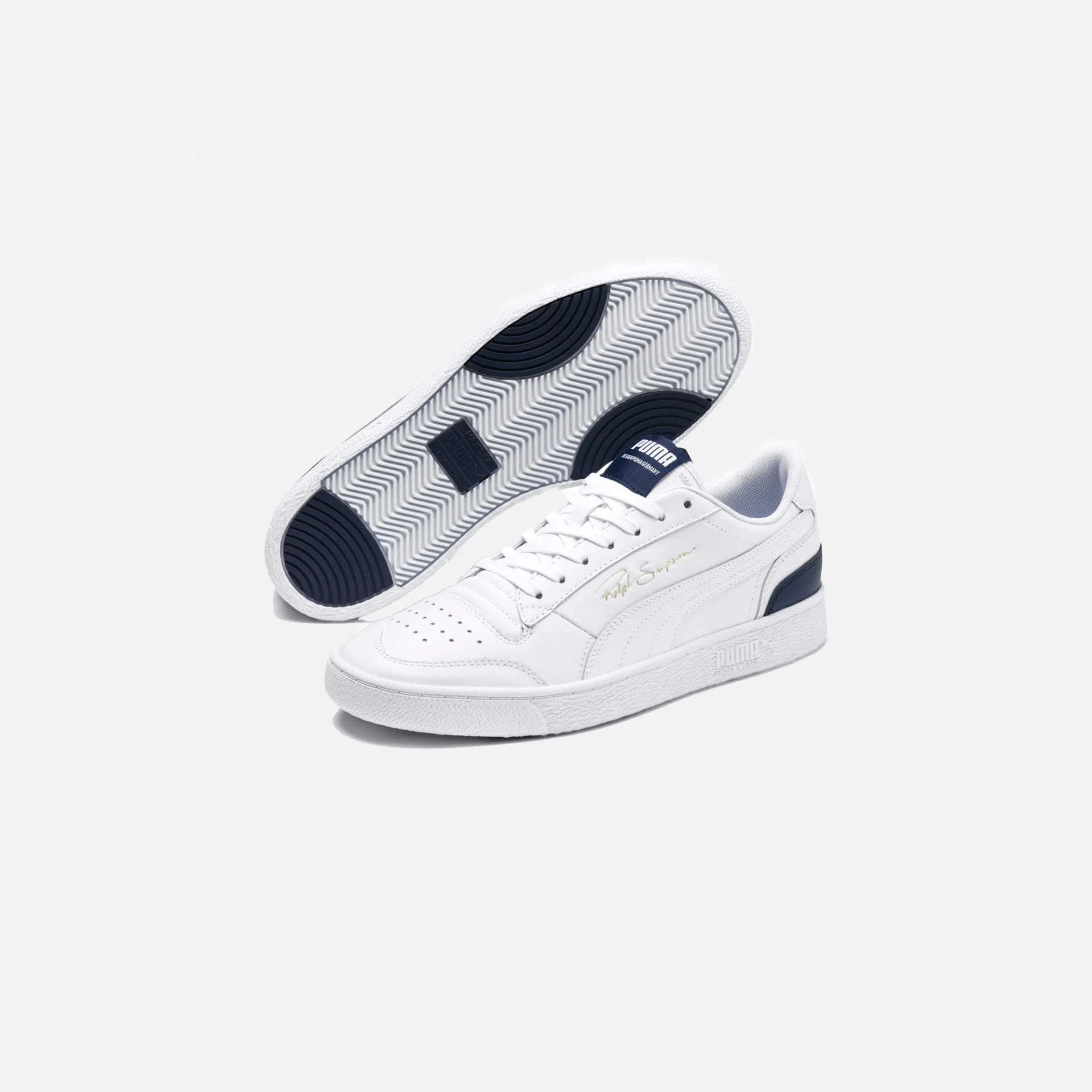 Puma | Ralph Sampson Lo Puma White-Peacoat-Puma - Image 2