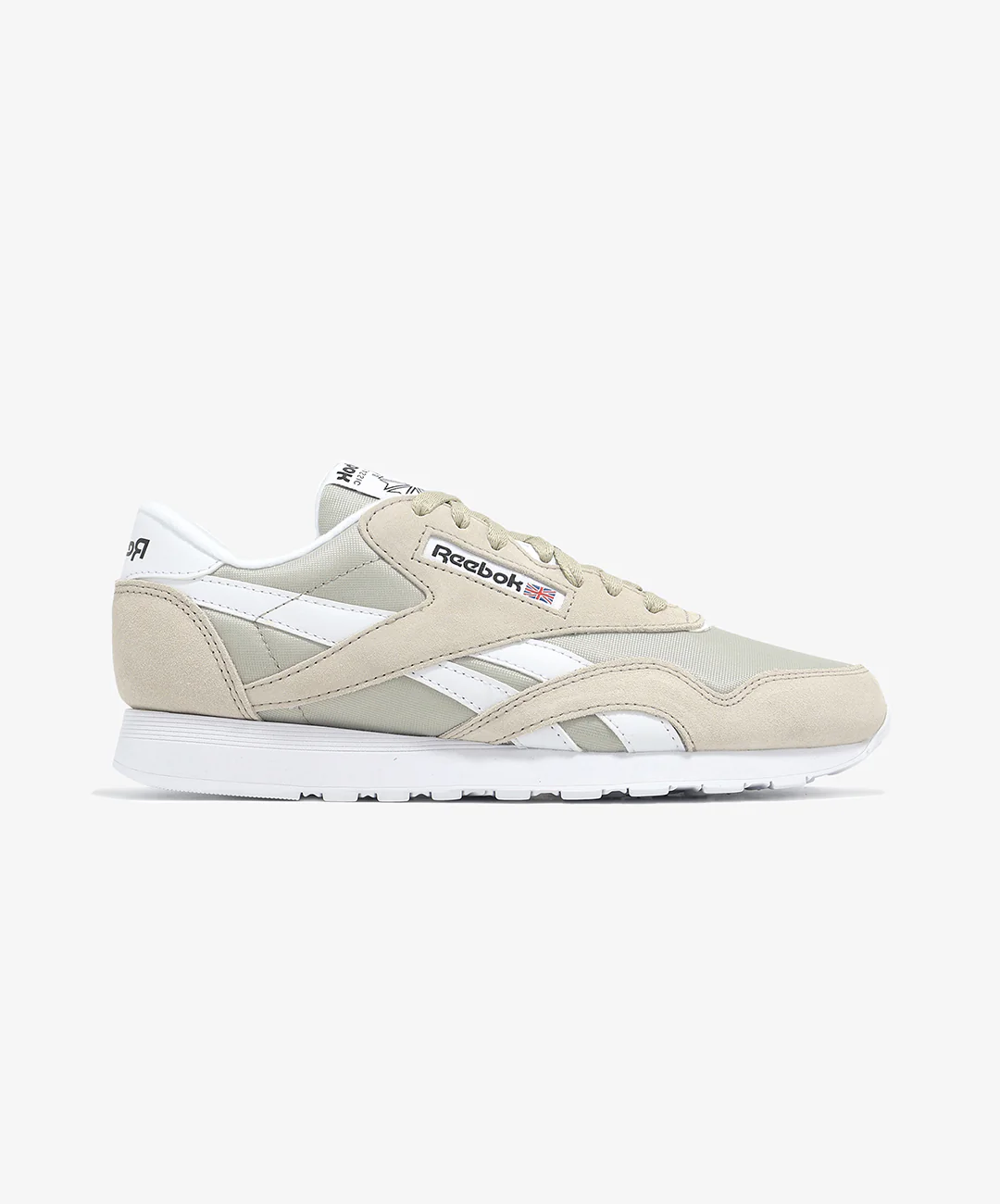 Reebok | CLASSIC NYLON { SPORT BEIGE/WHITE