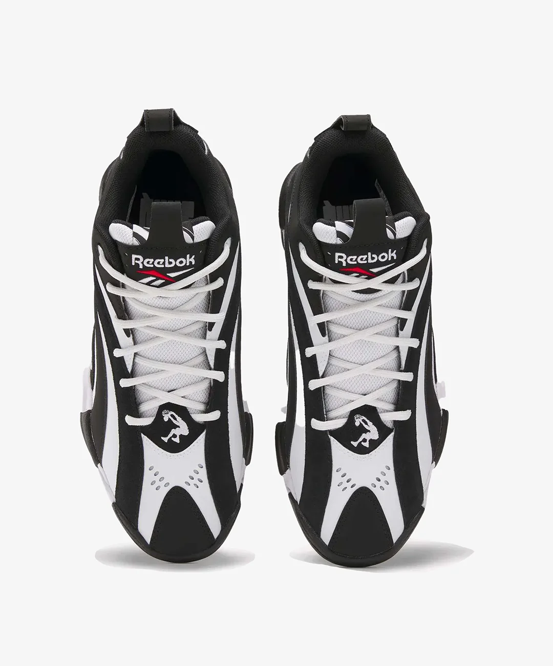 Reebok | SHAQNOSIS LOW { WHITE/BLACK/VECTOR RED - Image 2