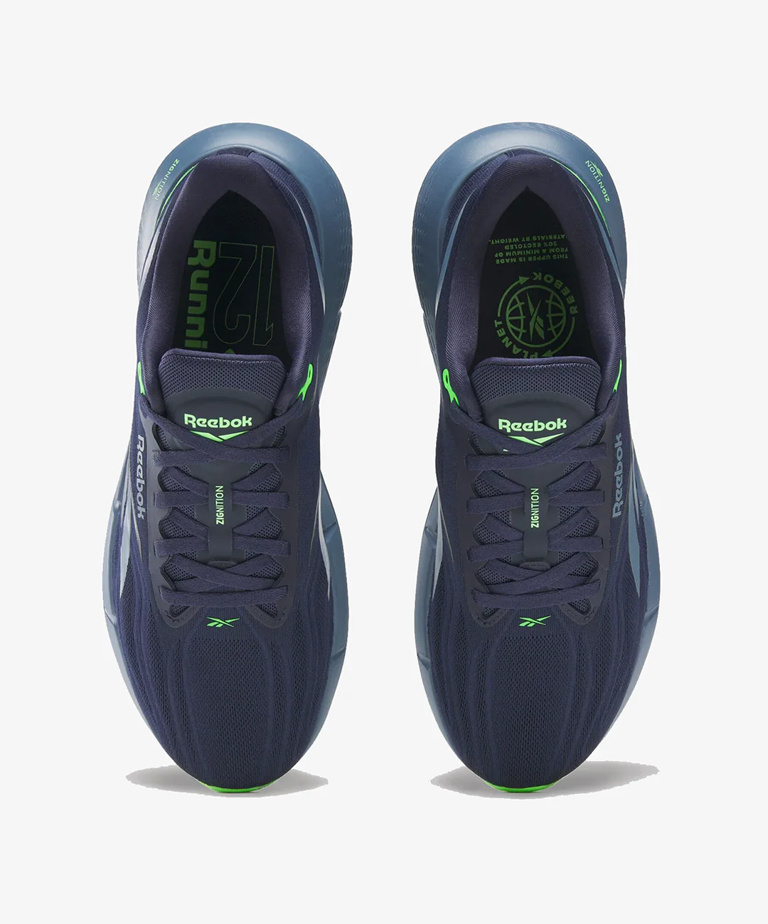 Reebok | ZIGNITION { VECTOR NAVY/SHADOW/SOLAR LIME - Image 2
