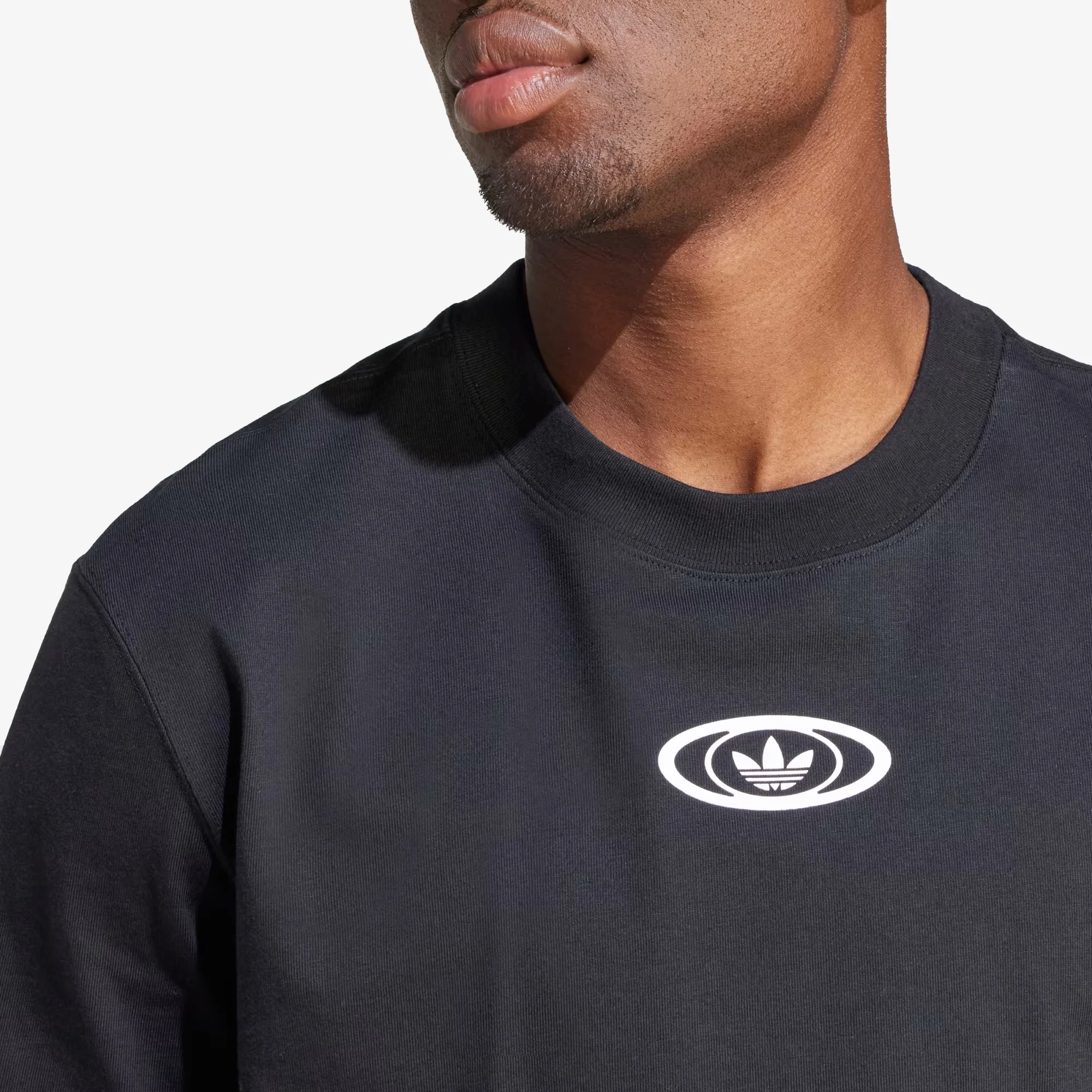 Adidas Originals | REKIVE GRAPHIC TEE { BLACK - Image 3