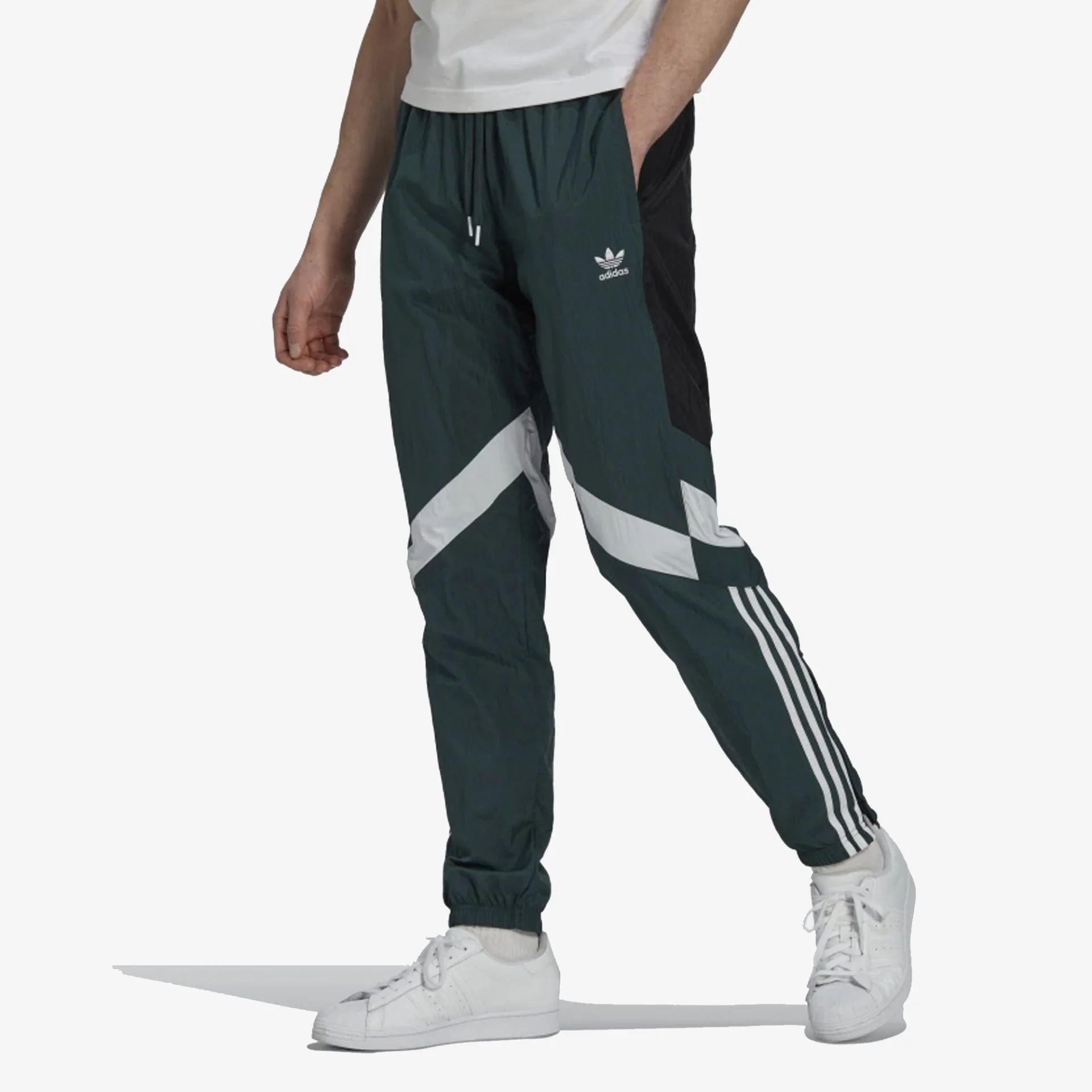 Adidas Originals | REKIVE TRACK PANTS { MINERAL GREEN