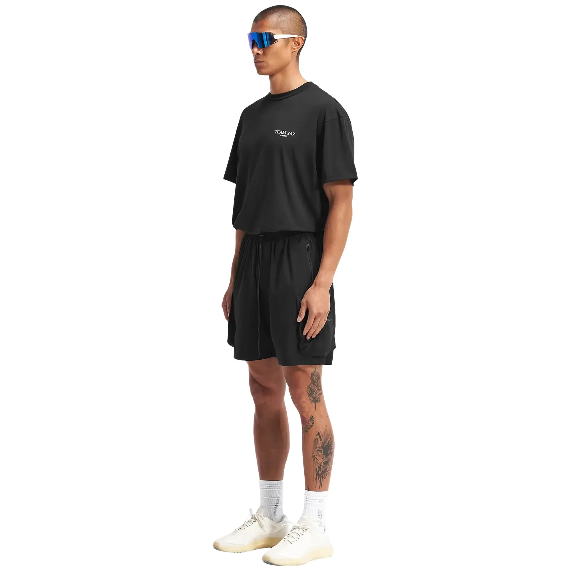 Represent | 247 SHORTS { BLACK - Image 6