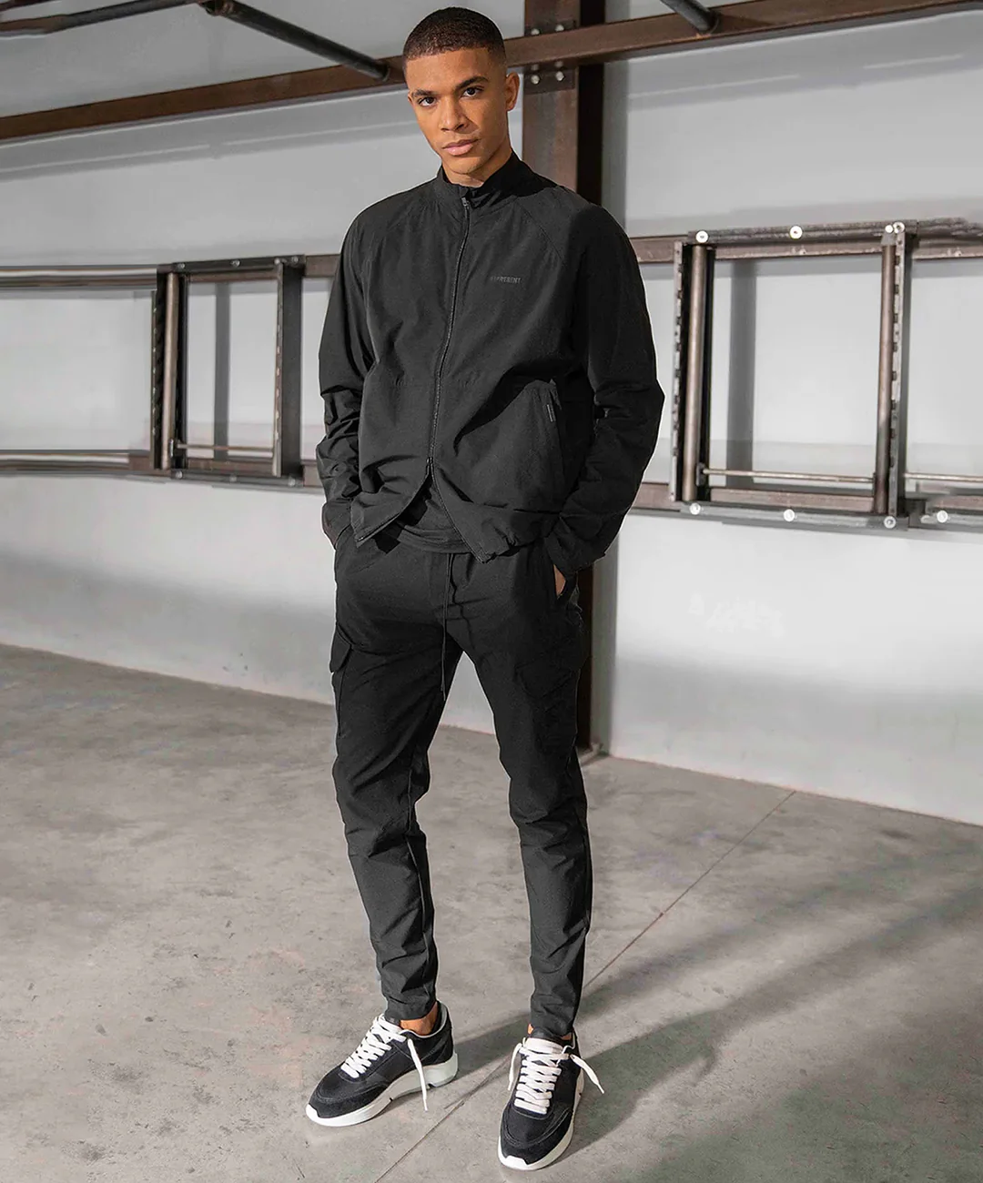 REPRESENT | 247 ZIP PANT { BLACK - Image 5