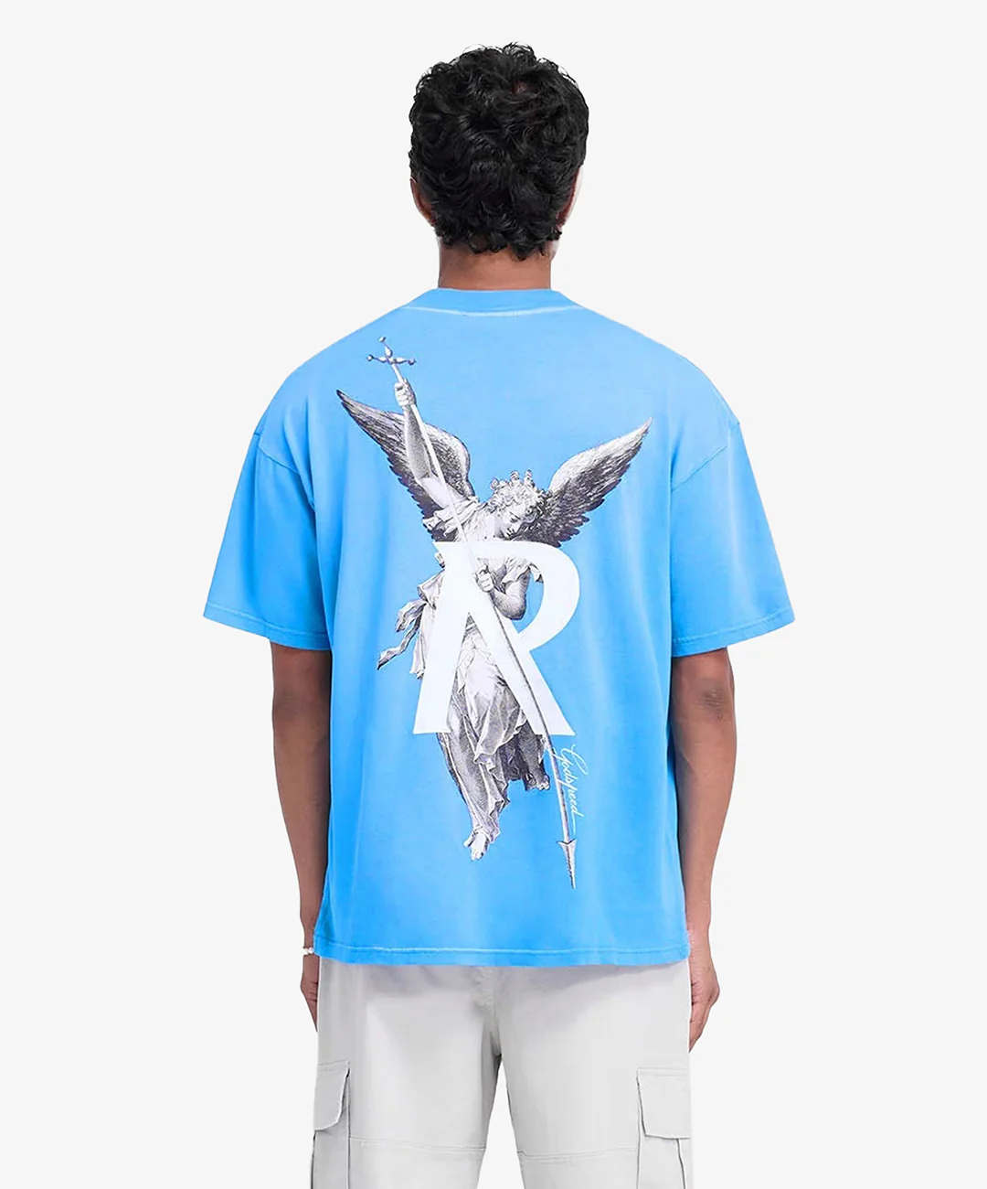 REPRESENT | ARCHANGEL T-SHIRT { ELECTRIC BLUE - Image 2