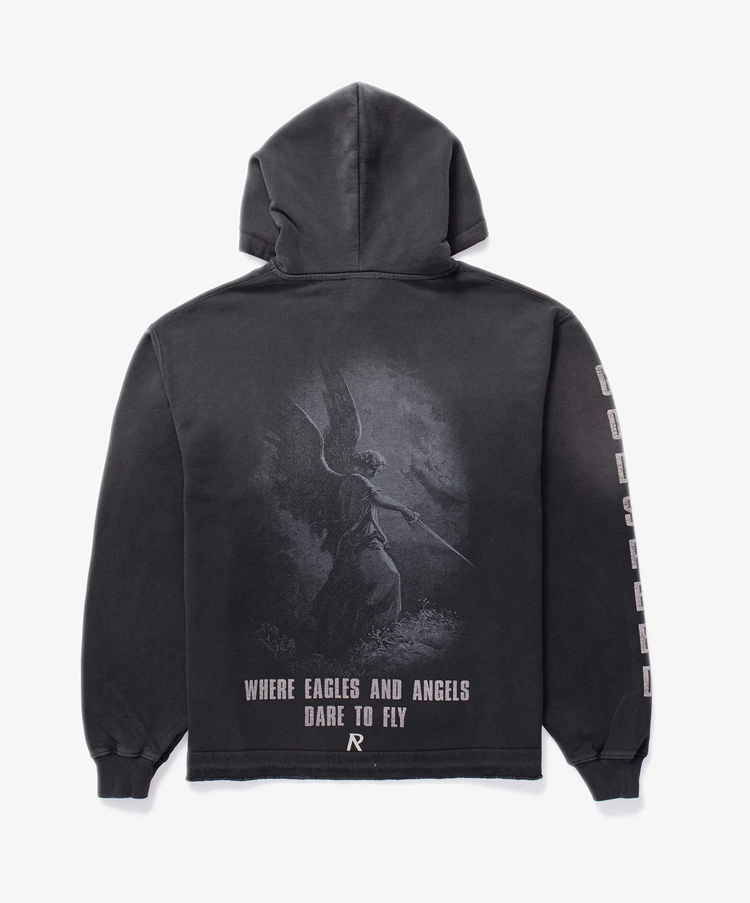 Represent | GODSPEED HOODIE { AGED BLACK - Image 4