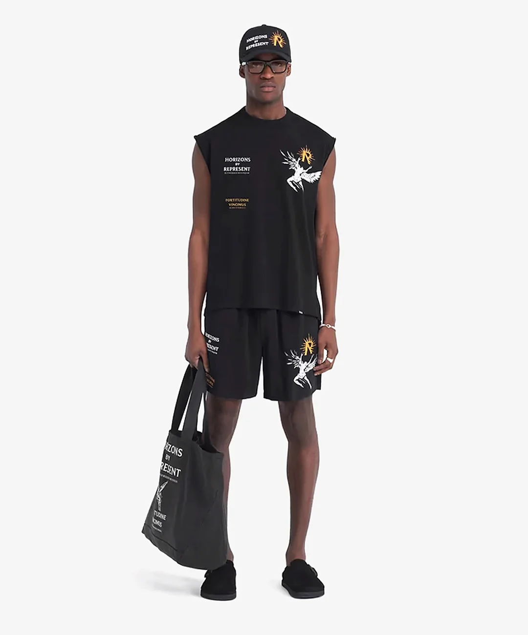 Represent | ICARUS SHORT { BLACK - Image 5