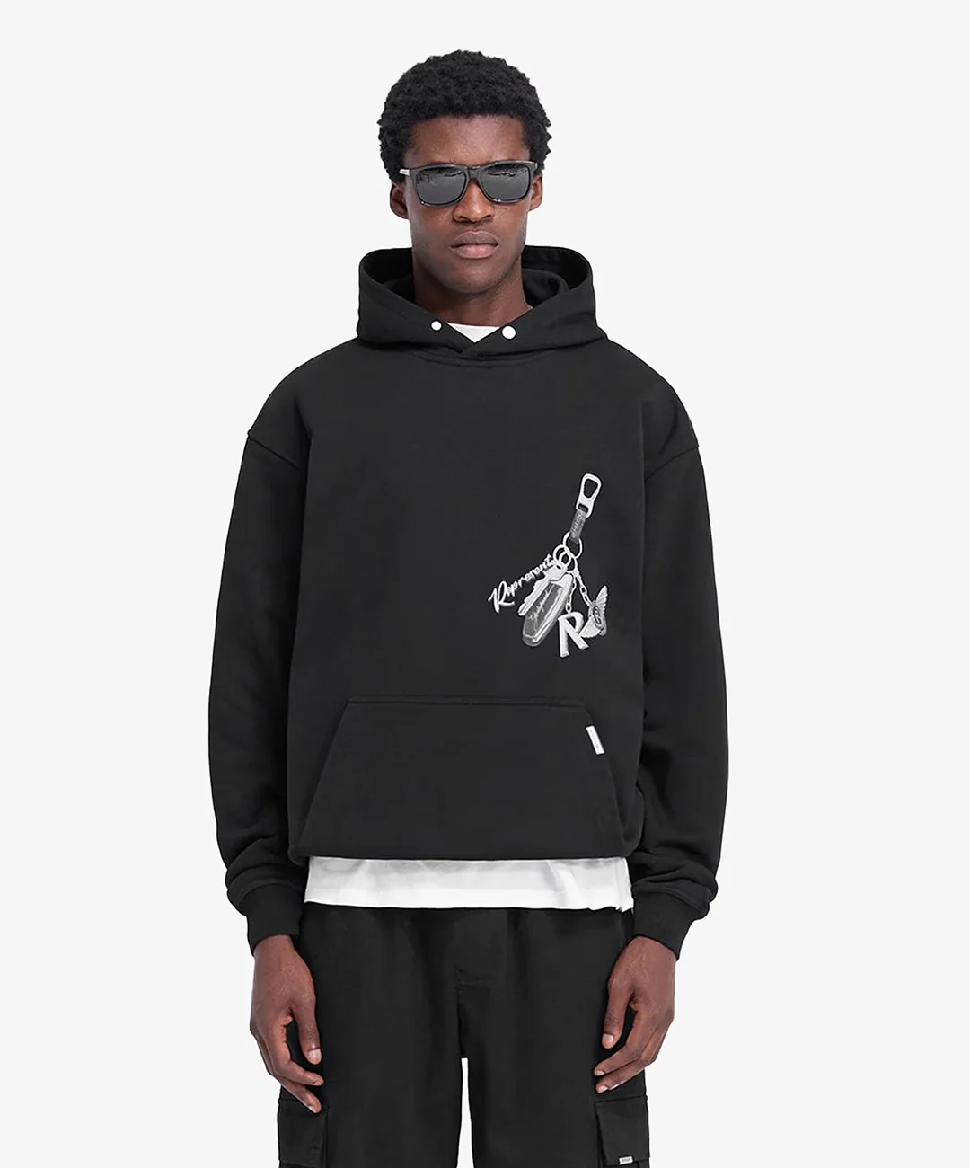 Represent | KEYS TO THE CLUB HOODIE { JET BLACK