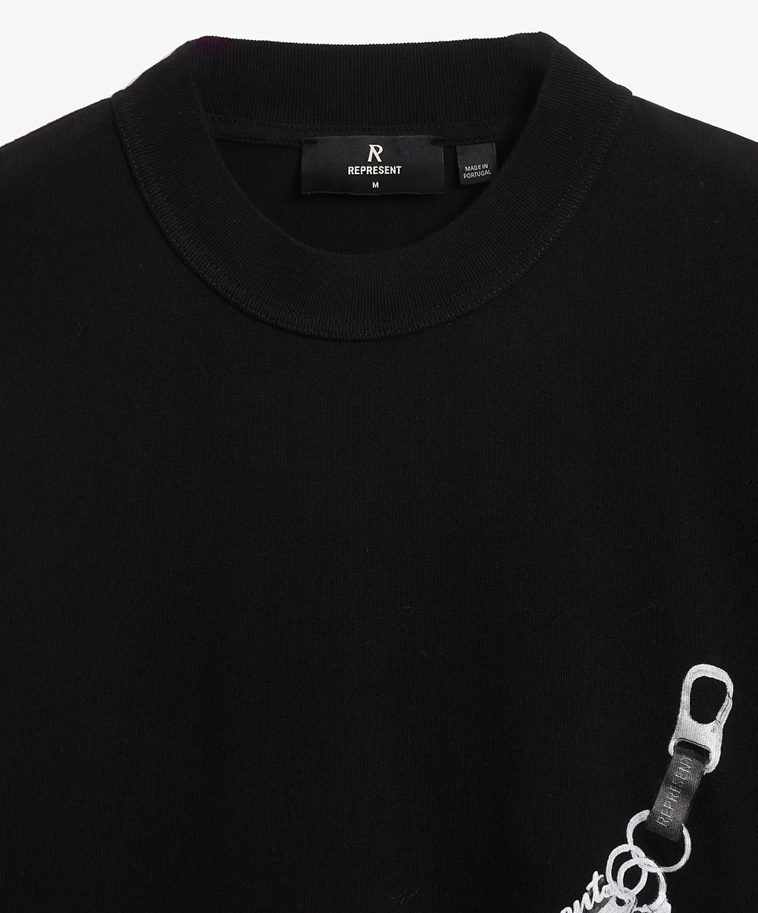 REPRESENT | KEYS TO THE CLUB T-SHIRT { JET BLACK - Image 5