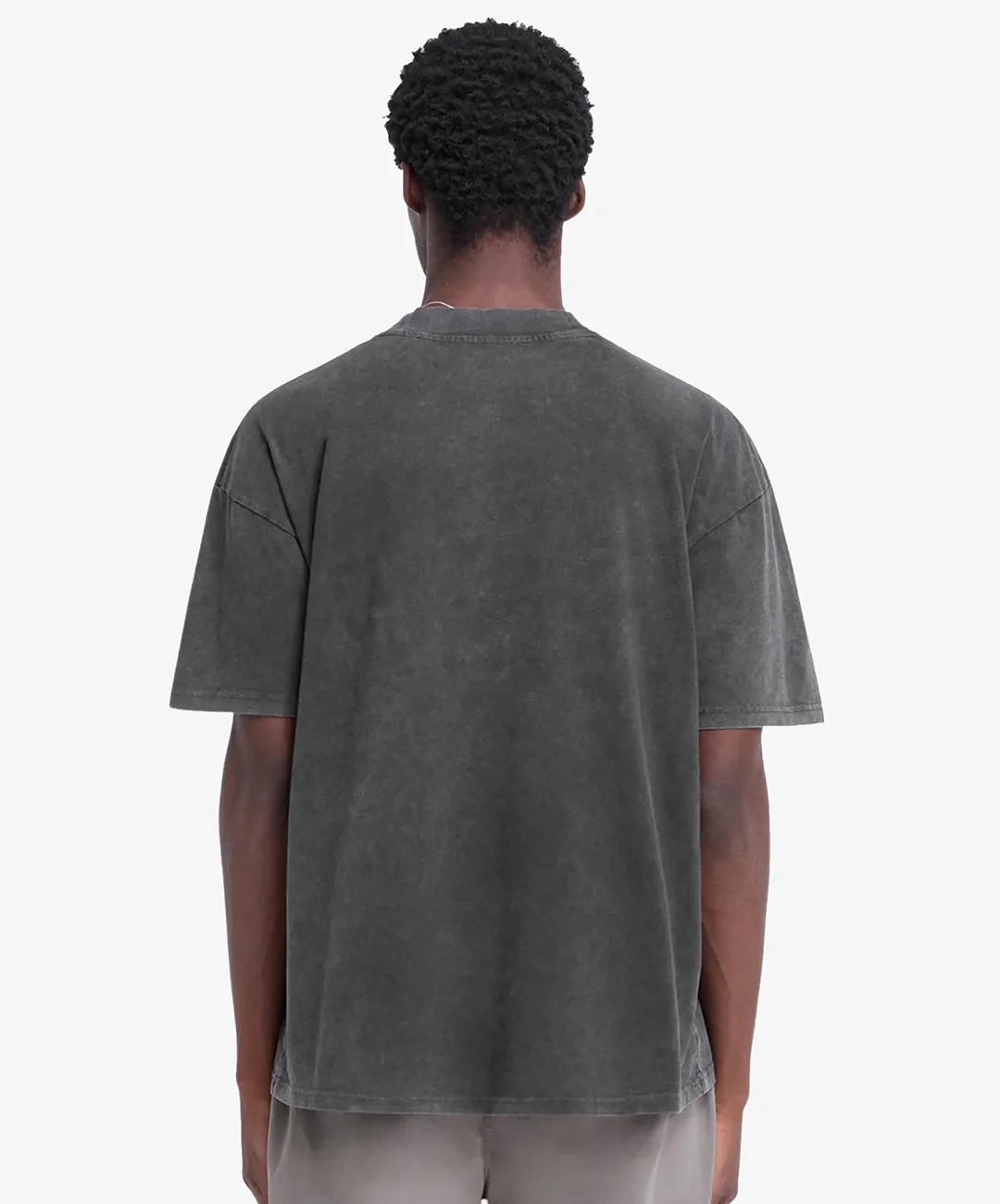 REPRESENT | REP APPLIQUE T-SHIRT { VINTAGE BLACK - Image 2