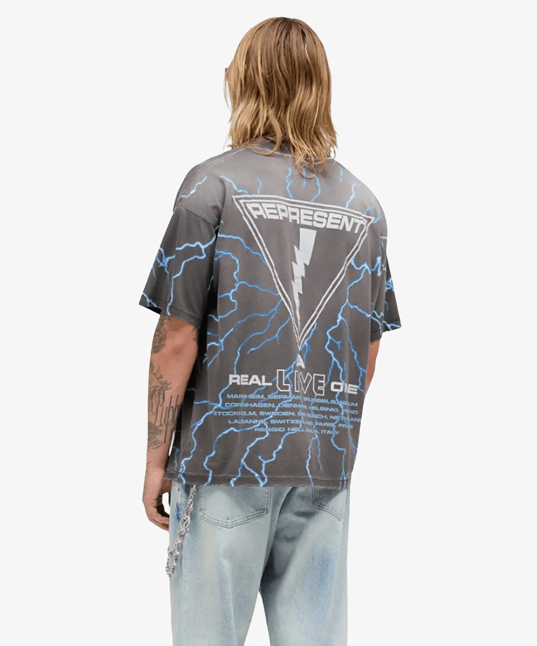 REPRESENT | REPRESENT x IRON MAIDEN INFINITE DREAMS T-SHIRT { STAINED BROWN - Image 2