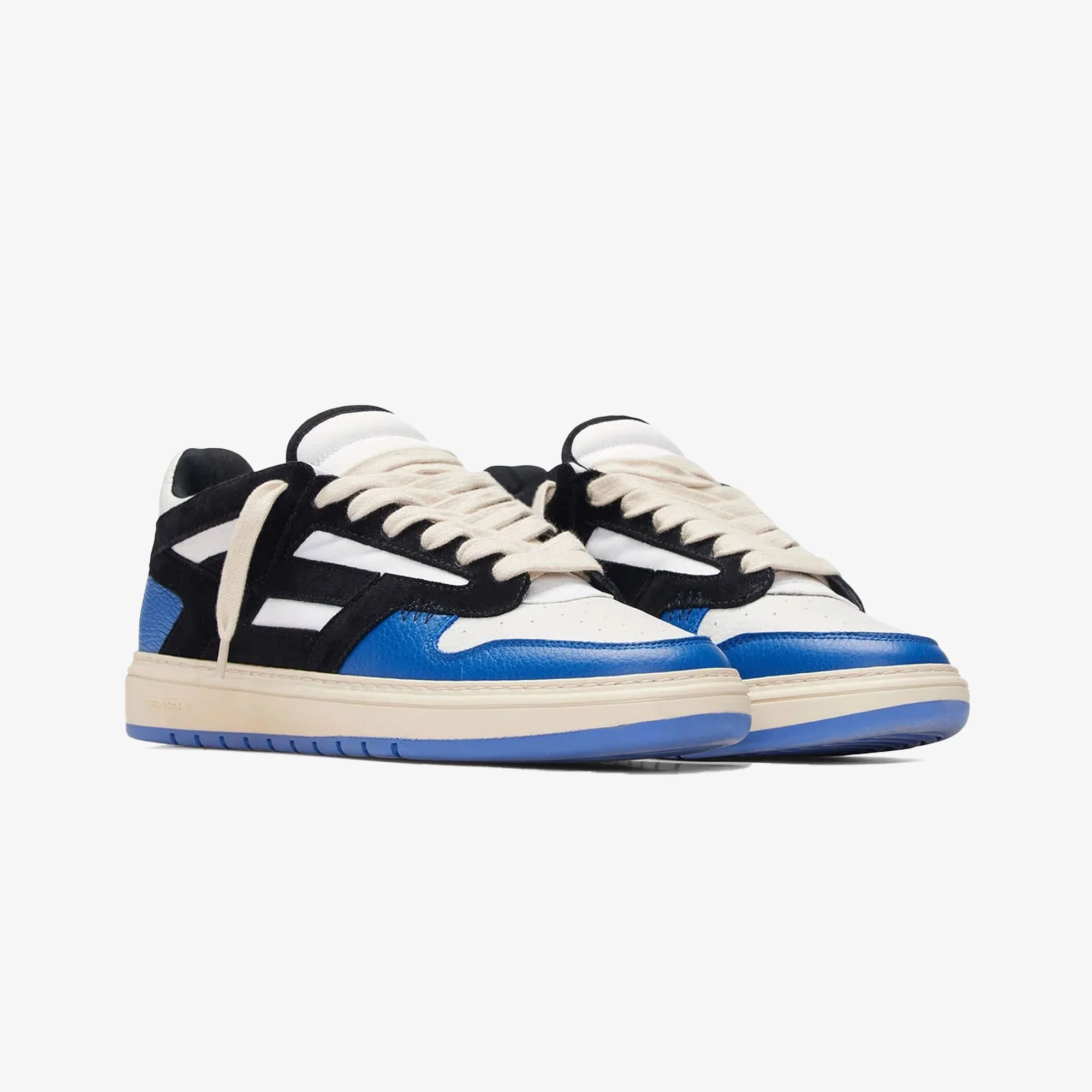 REPRESENT | REPTOR LOW { BLACK/ COBALT BLUE - Image 2