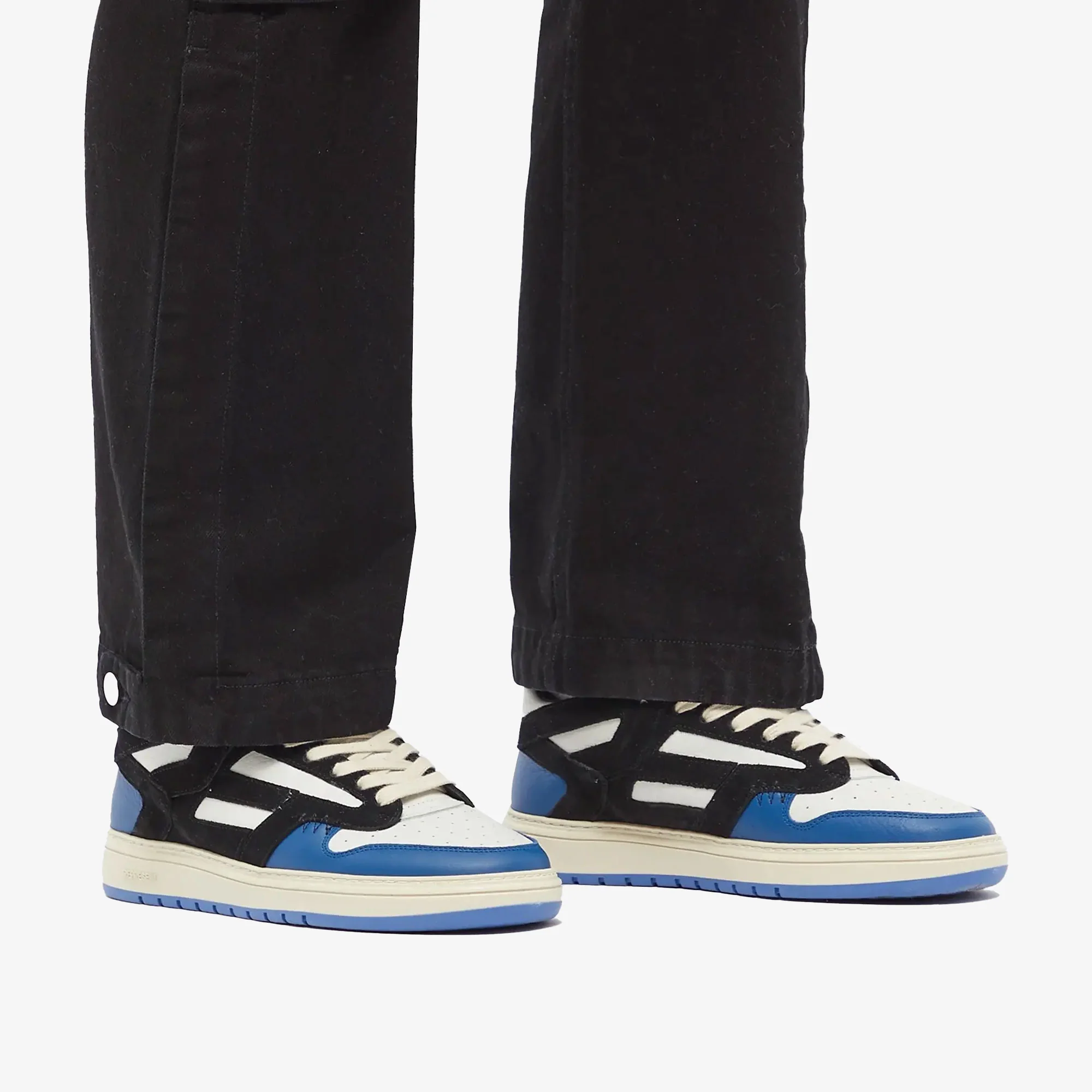 REPRESENT | REPTOR LOW { BLACK/ COBALT BLUE - Image 6