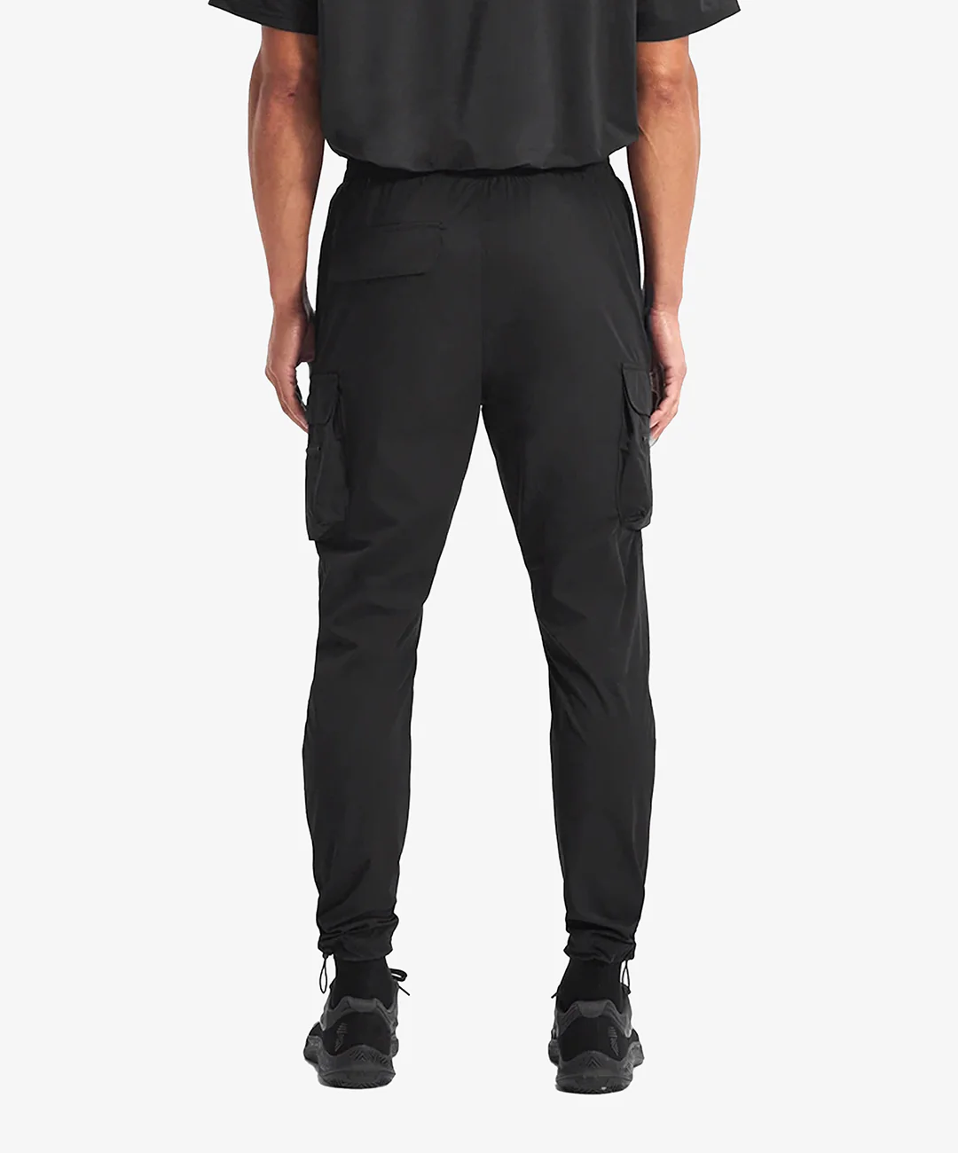 REPRESENT | STEPPED HEM SWEATPANTS { 247 PANT { BLACK - Image 2