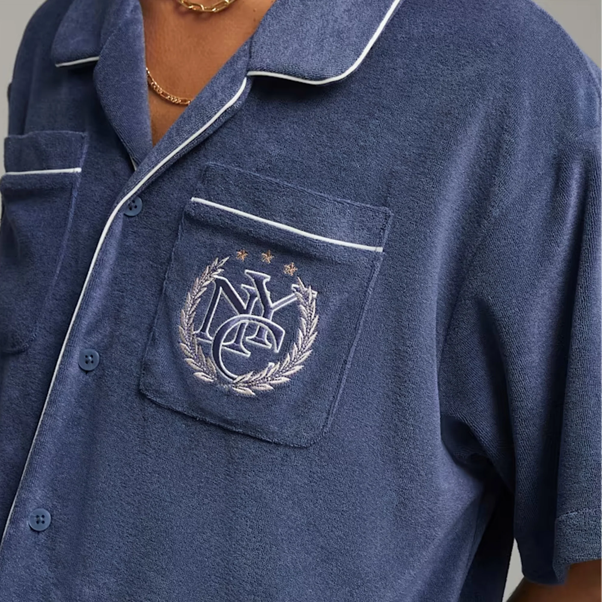 Puma | RHUIGI SHIRT { INKY BLUE - Image 4