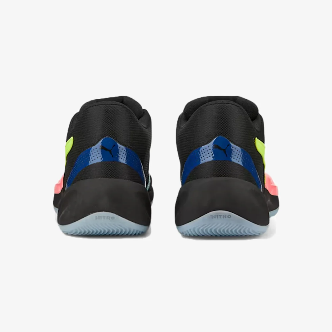 Puma | RISE NITRO { BLACK/SUNSET GLOW - Image 4