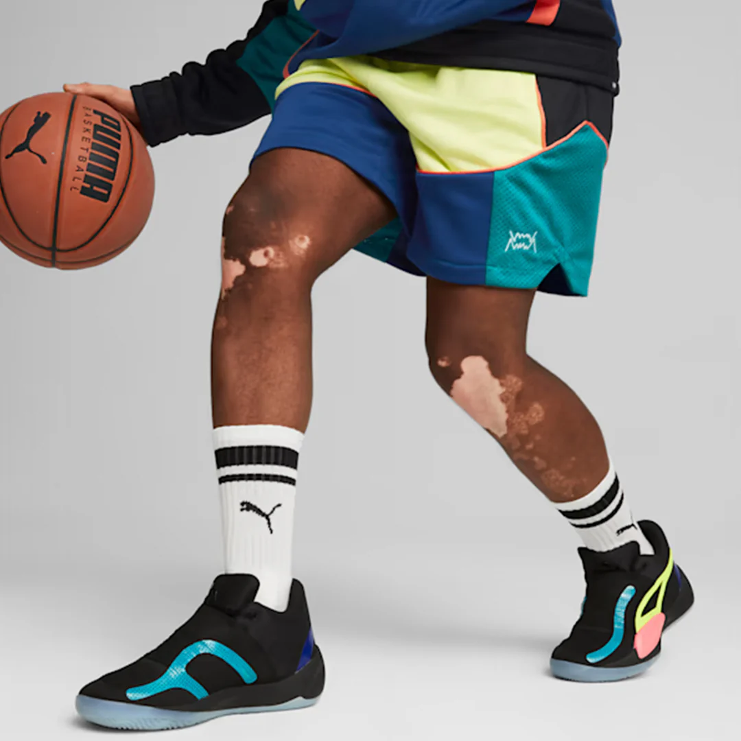 Puma | RISE NITRO { BLACK/SUNSET GLOW - Image 5