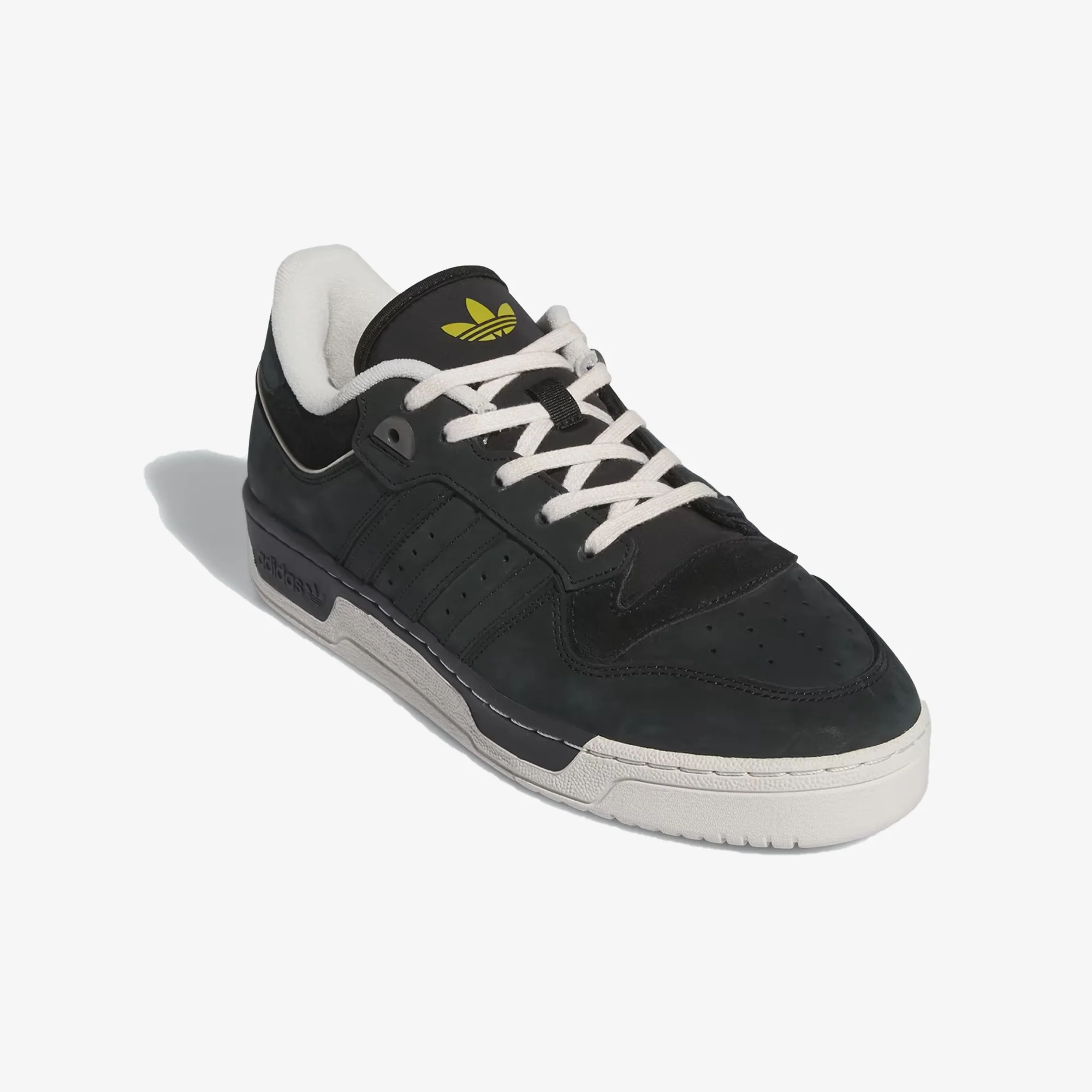 Adidas Originals | RIVALRY 86 LOW 003 { CORE BLACK/TALC/OLIVE - Image 2