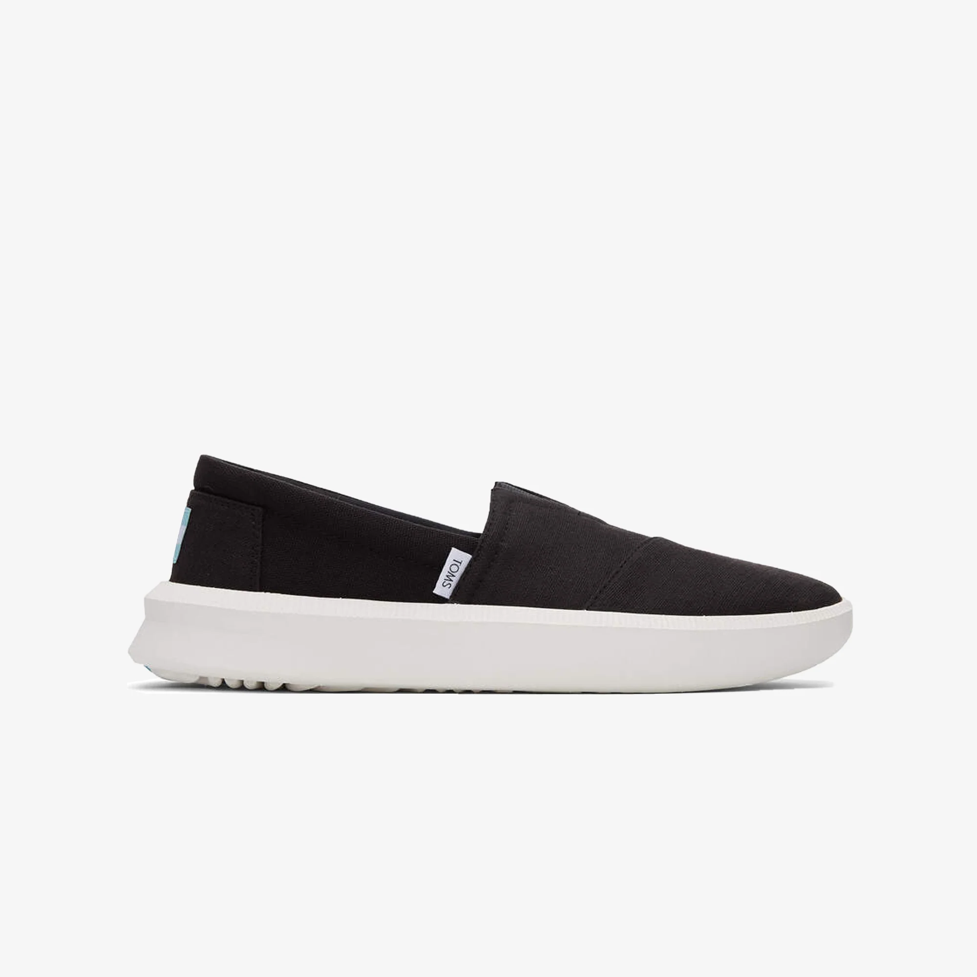 Toms | ROVER TRAINERS RECYCLED COTTON { BLACK