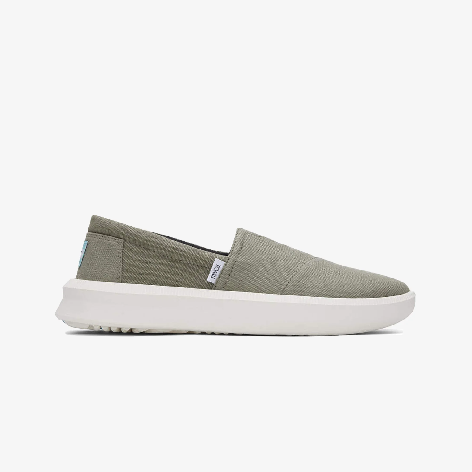 Toms | ROVER TRAINERS RECYCLED COTTON { VETIVER GREY