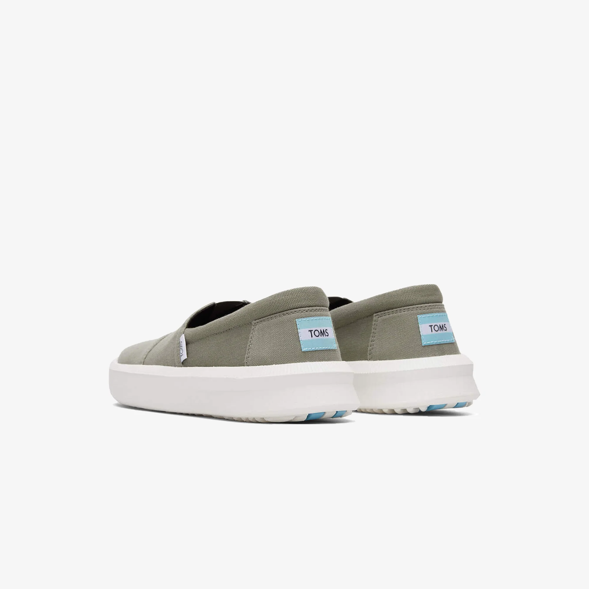Toms | ROVER TRAINERS RECYCLED COTTON { VETIVER GREY - Image 3