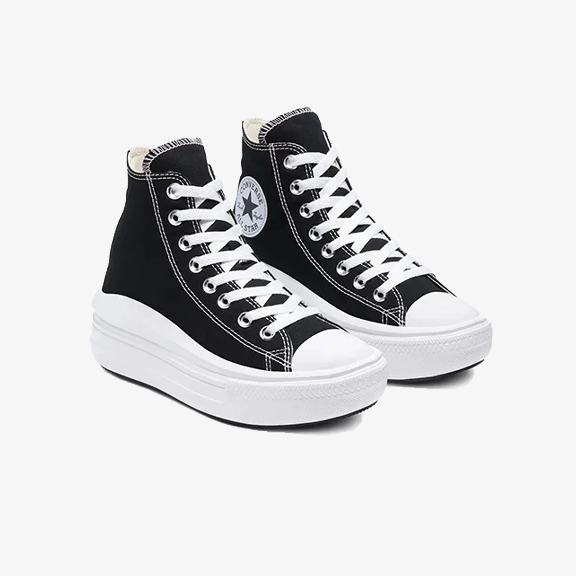 Converse | CHUCK TAYLOR ALL STAR MOVE PLATFORM { BLACK - Image 2