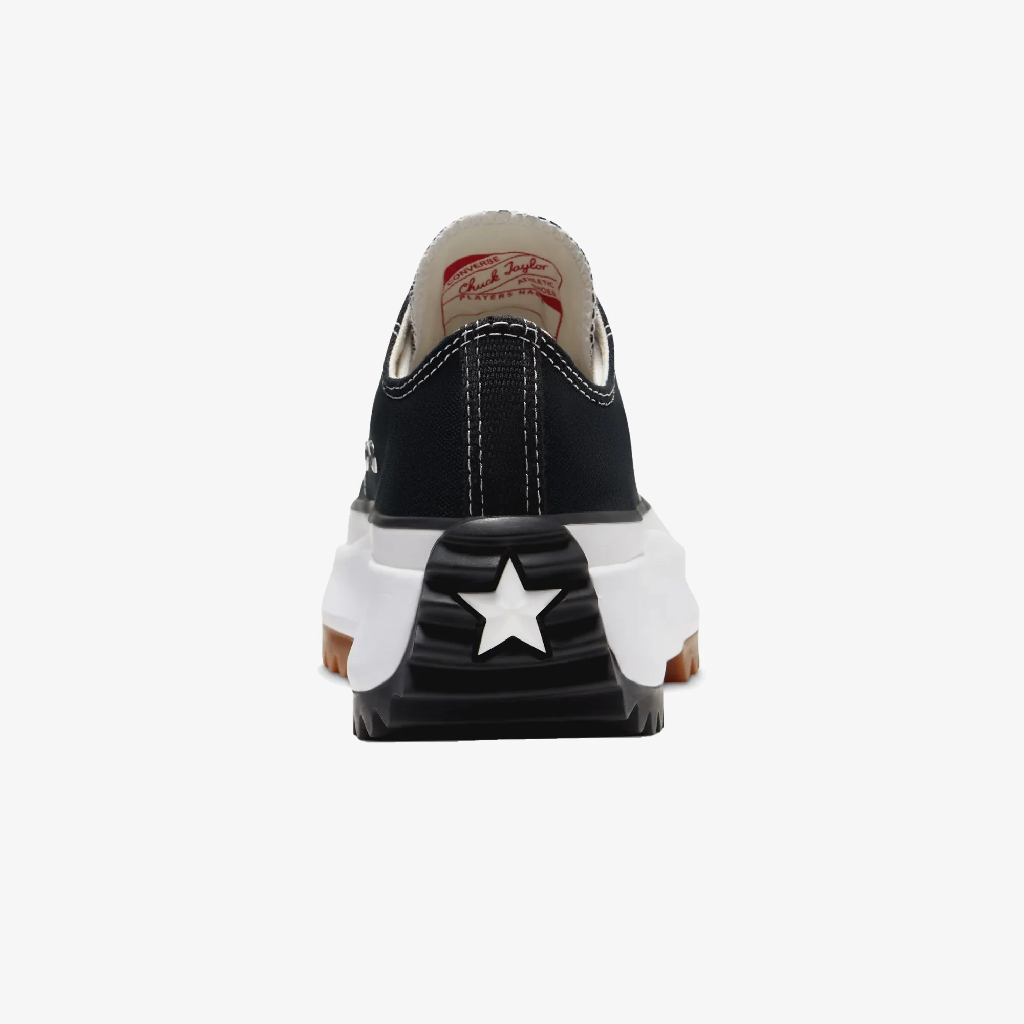 Converse | RUN STAR HIKE CANVAS PLATFORM { BLACK/WHITE - Image 3