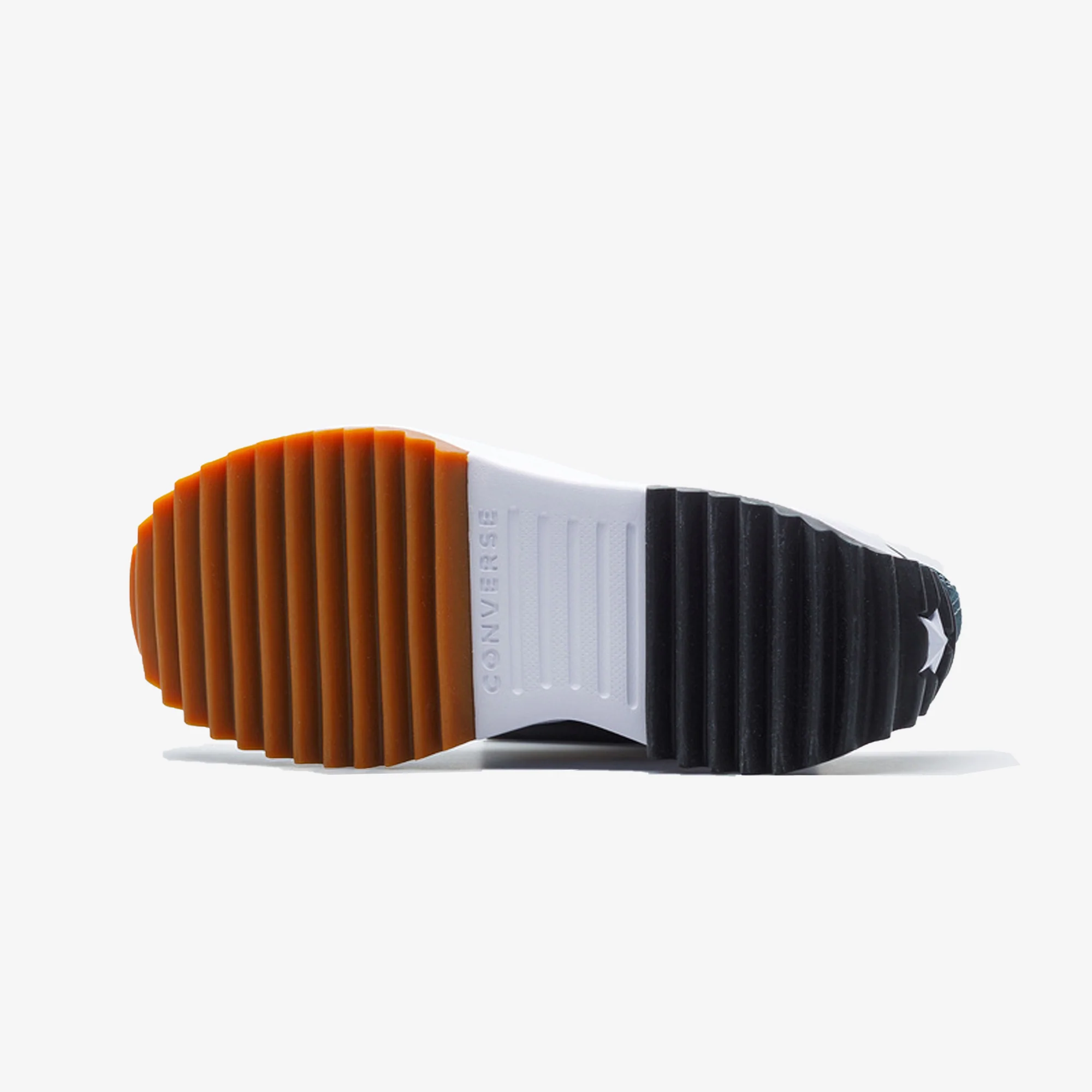 Converse | RUN STAR HIKE CANVAS PLATFORM { BLACK/WHITE - Image 4